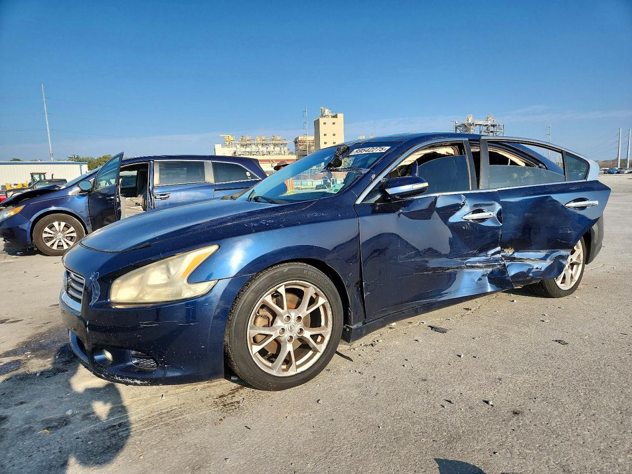 2013 Nissan Maxima Blue vin: 1N4AA5AP5DC809160
