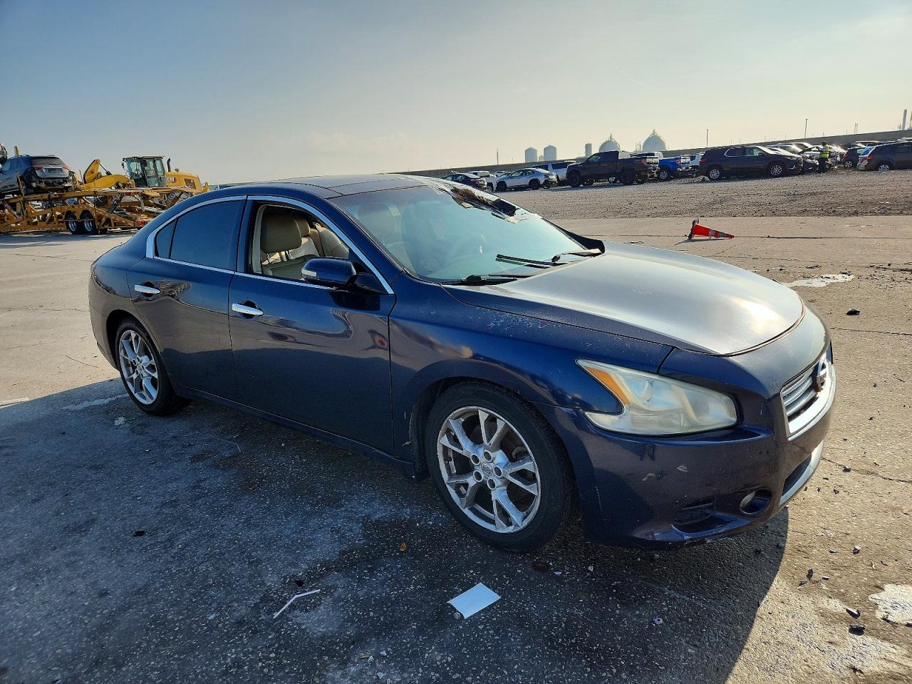 2013 Nissan Maxima Blue vin: 1N4AA5AP5DC809160