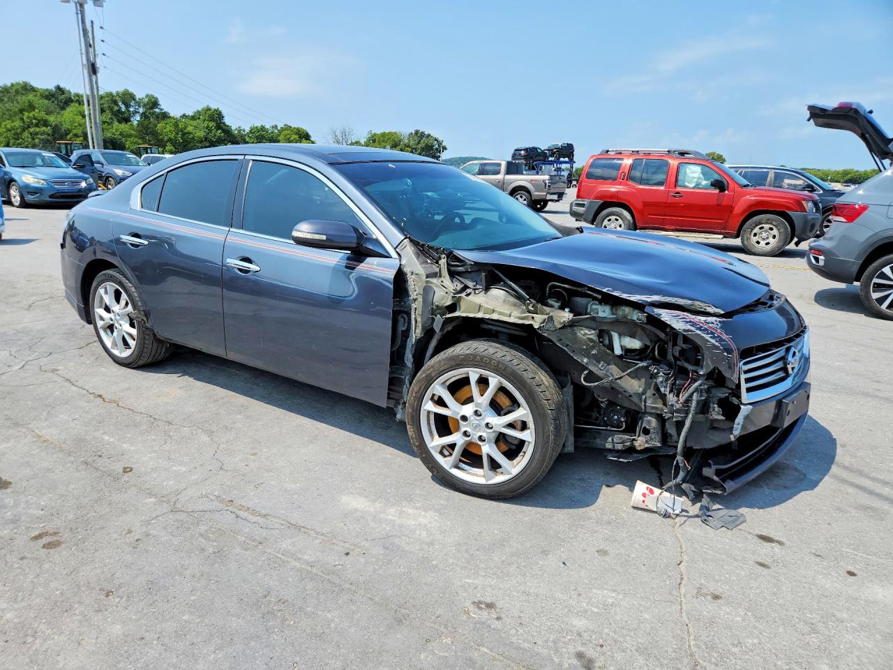 2013 Nissan Maxima 3.5 S Gray vin: 1N4AA5AP5DC810499