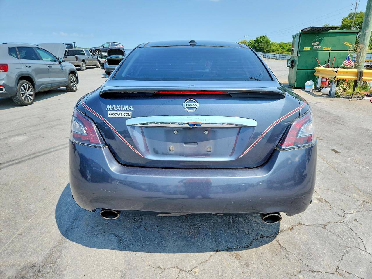 2013 Nissan Maxima 3.5 S Gray vin: 1N4AA5AP5DC810499