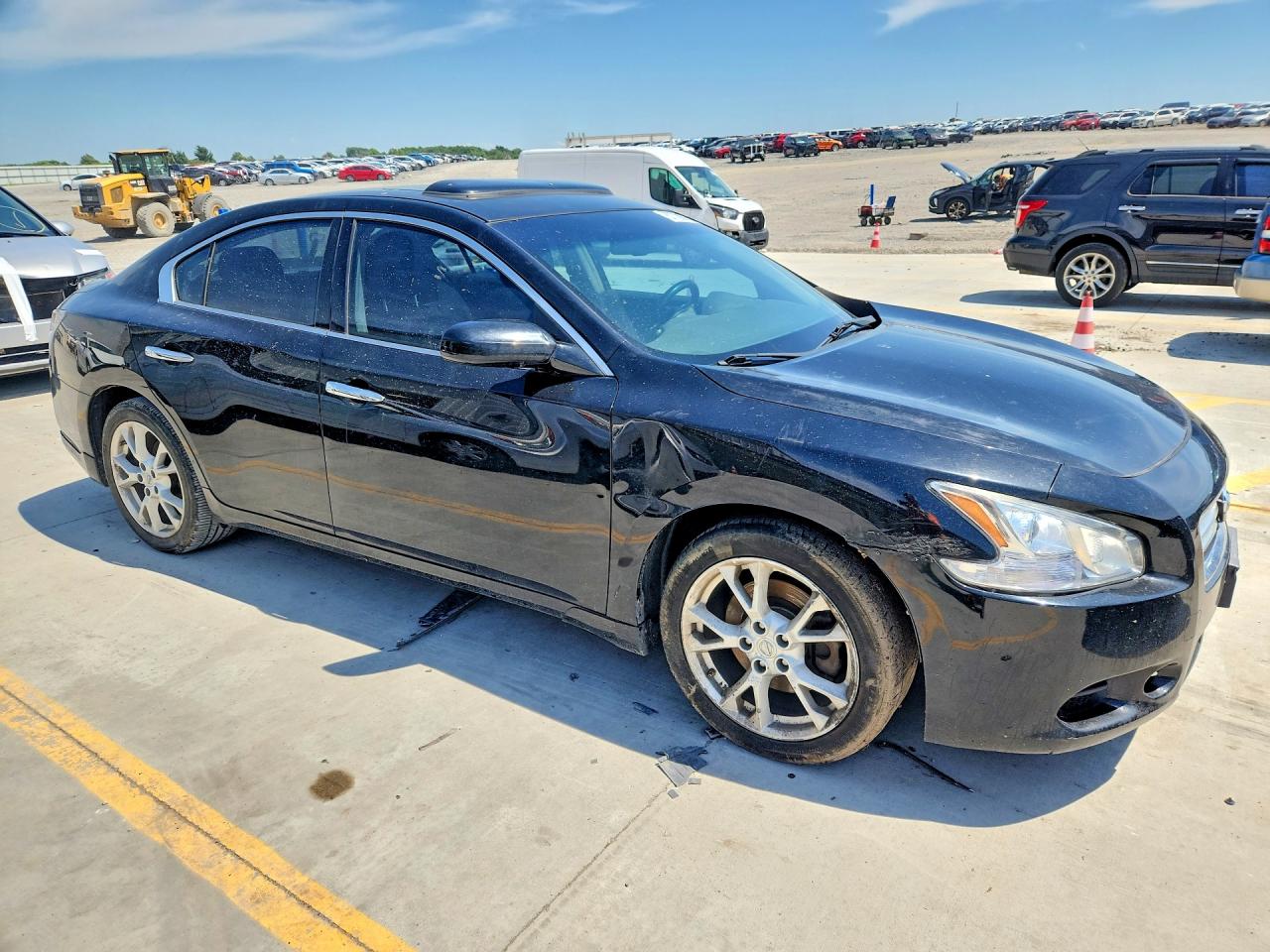 2013 Nissan Maxima Black vin: 1N4AA5AP5DC814021