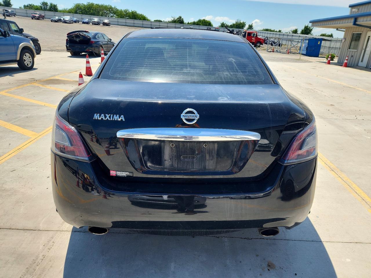 2013 Nissan Maxima Black vin: 1N4AA5AP5DC814021