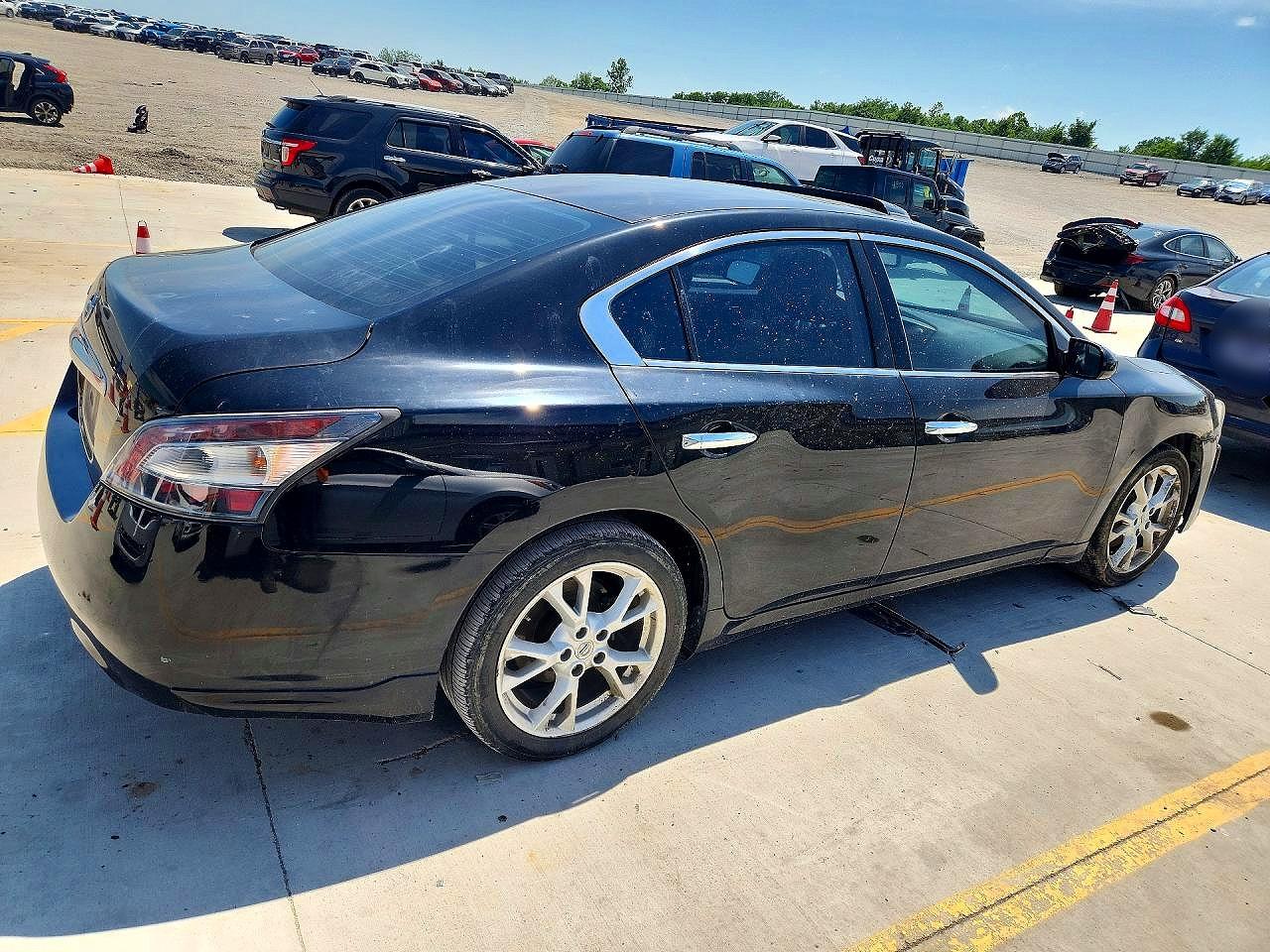 2013 Nissan Maxima Black vin: 1N4AA5AP5DC814021