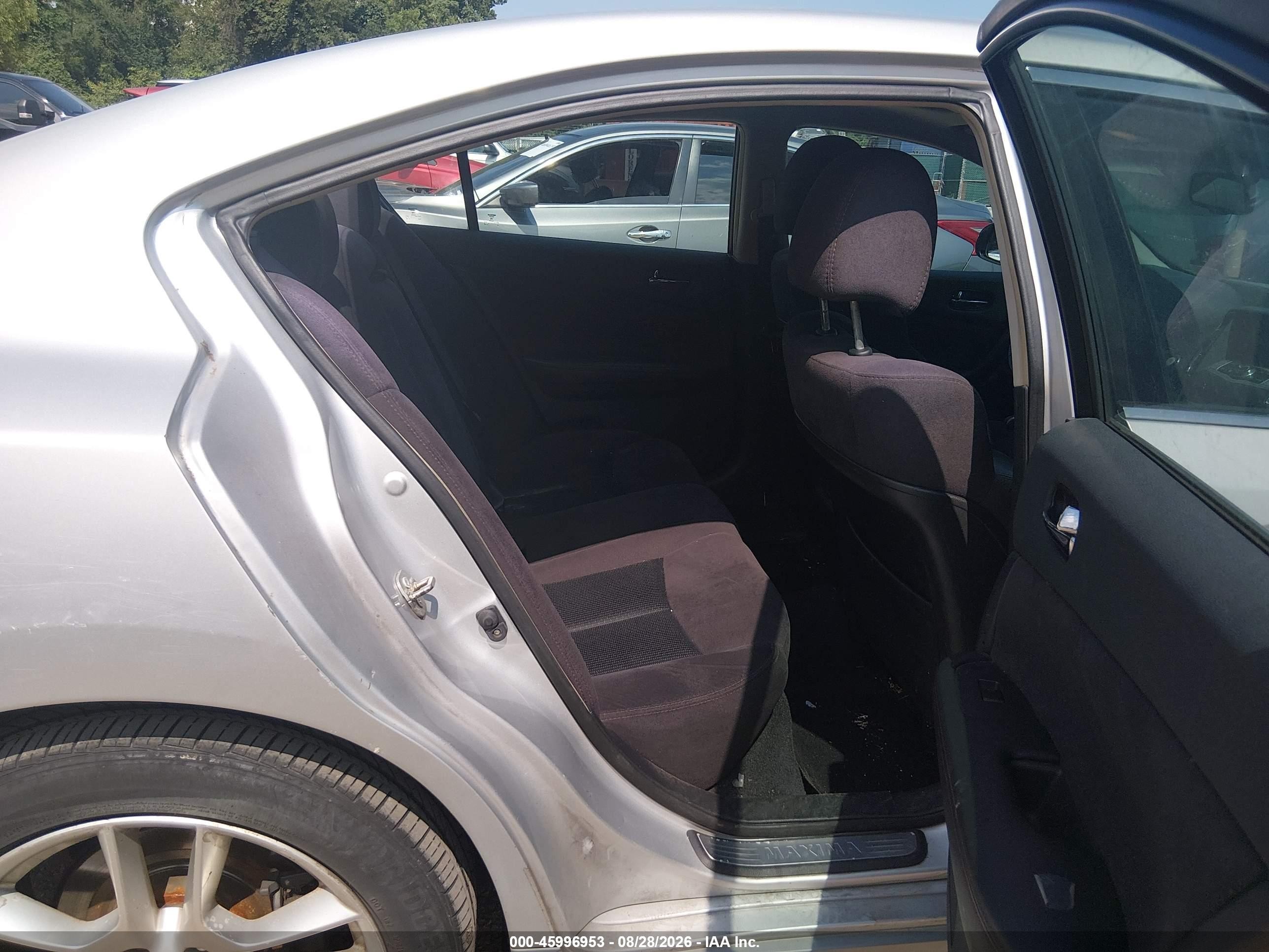2013 Nissan Maxima 3.5 S Серебряный vin: 1N4AA5AP5DC817520