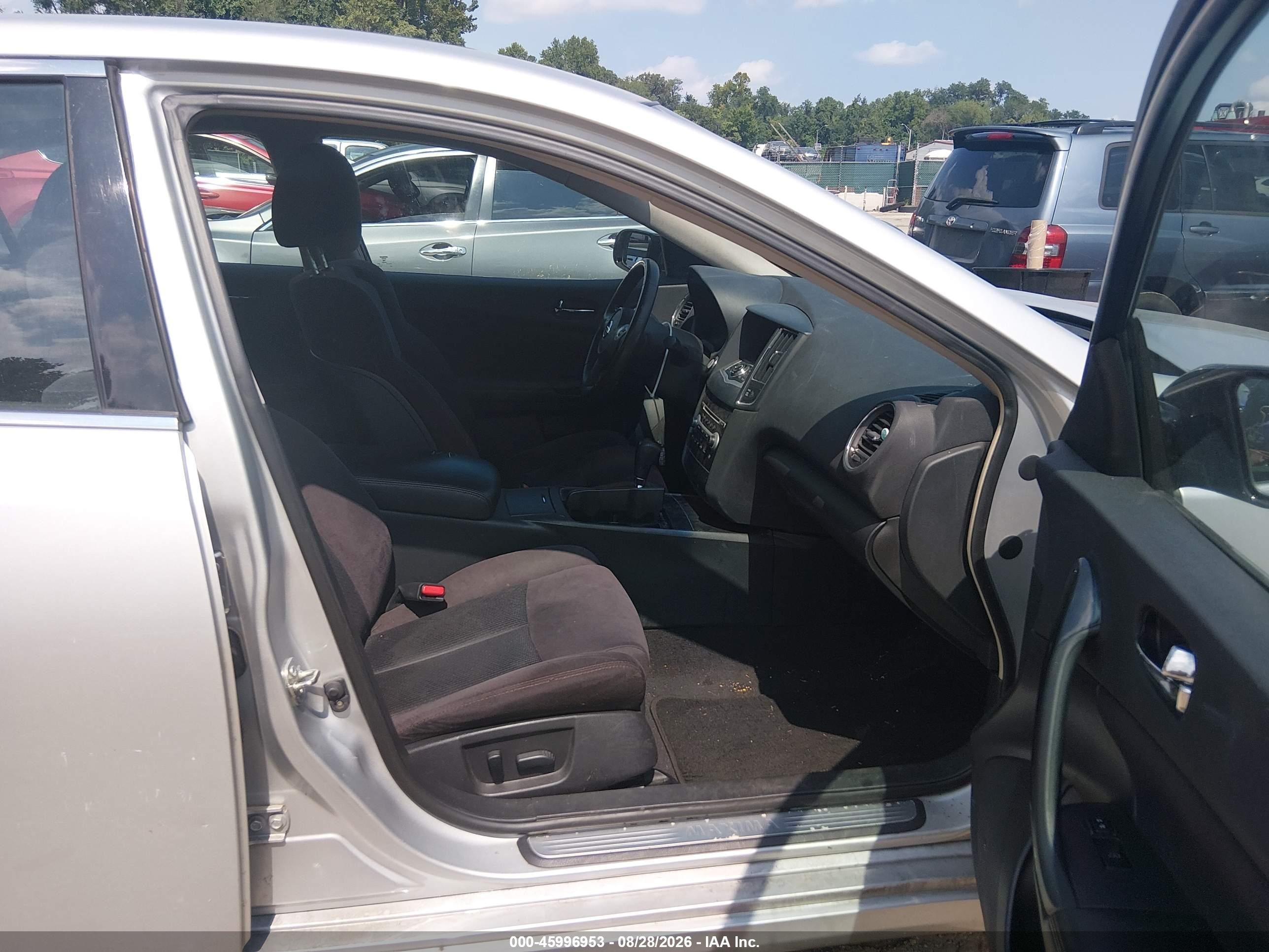 2013 Nissan Maxima 3.5 S Серебряный vin: 1N4AA5AP5DC817520