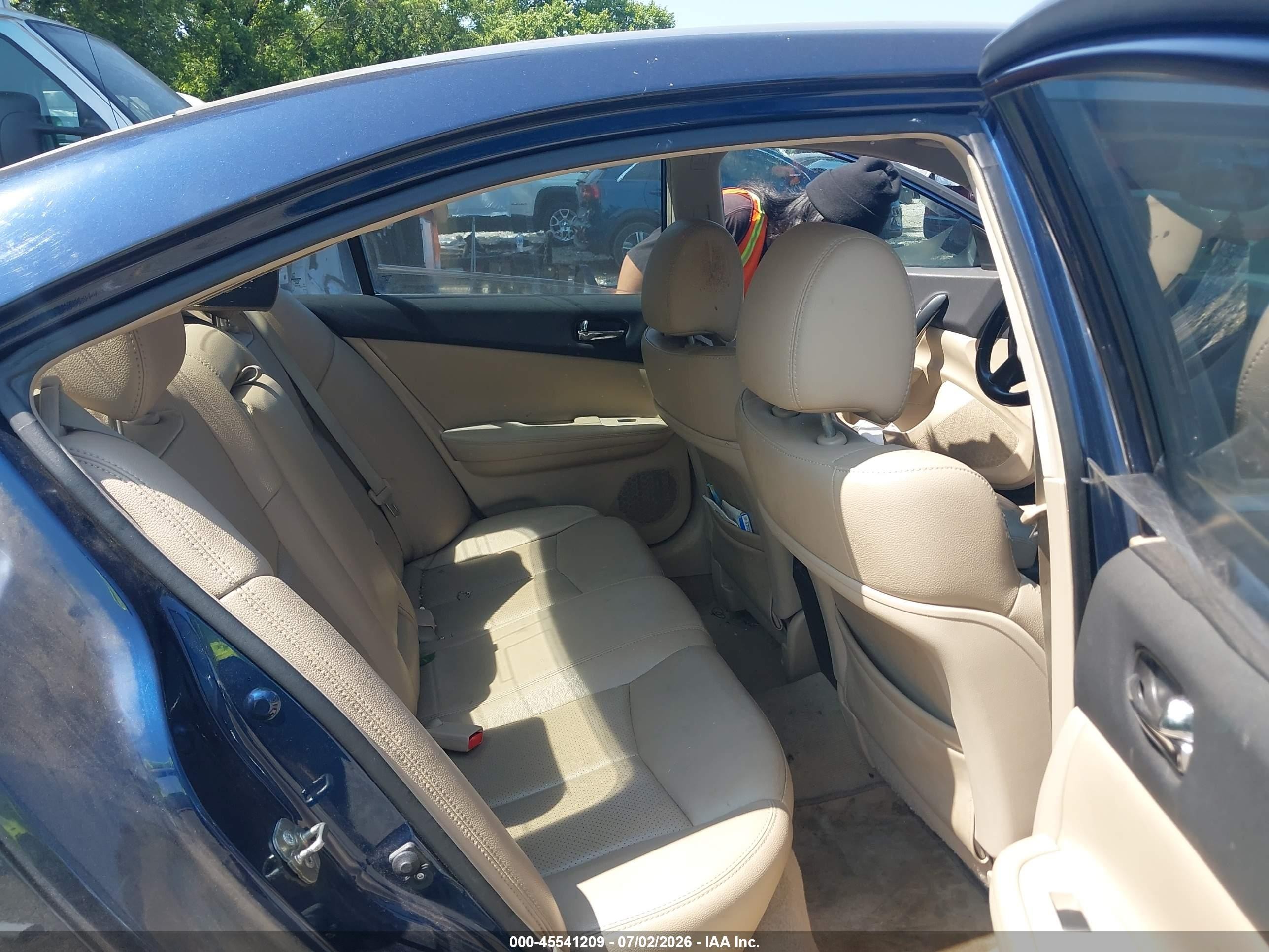 2013 Nissan Maxima 3.5 Sv Blue vin: 1N4AA5AP5DC821647