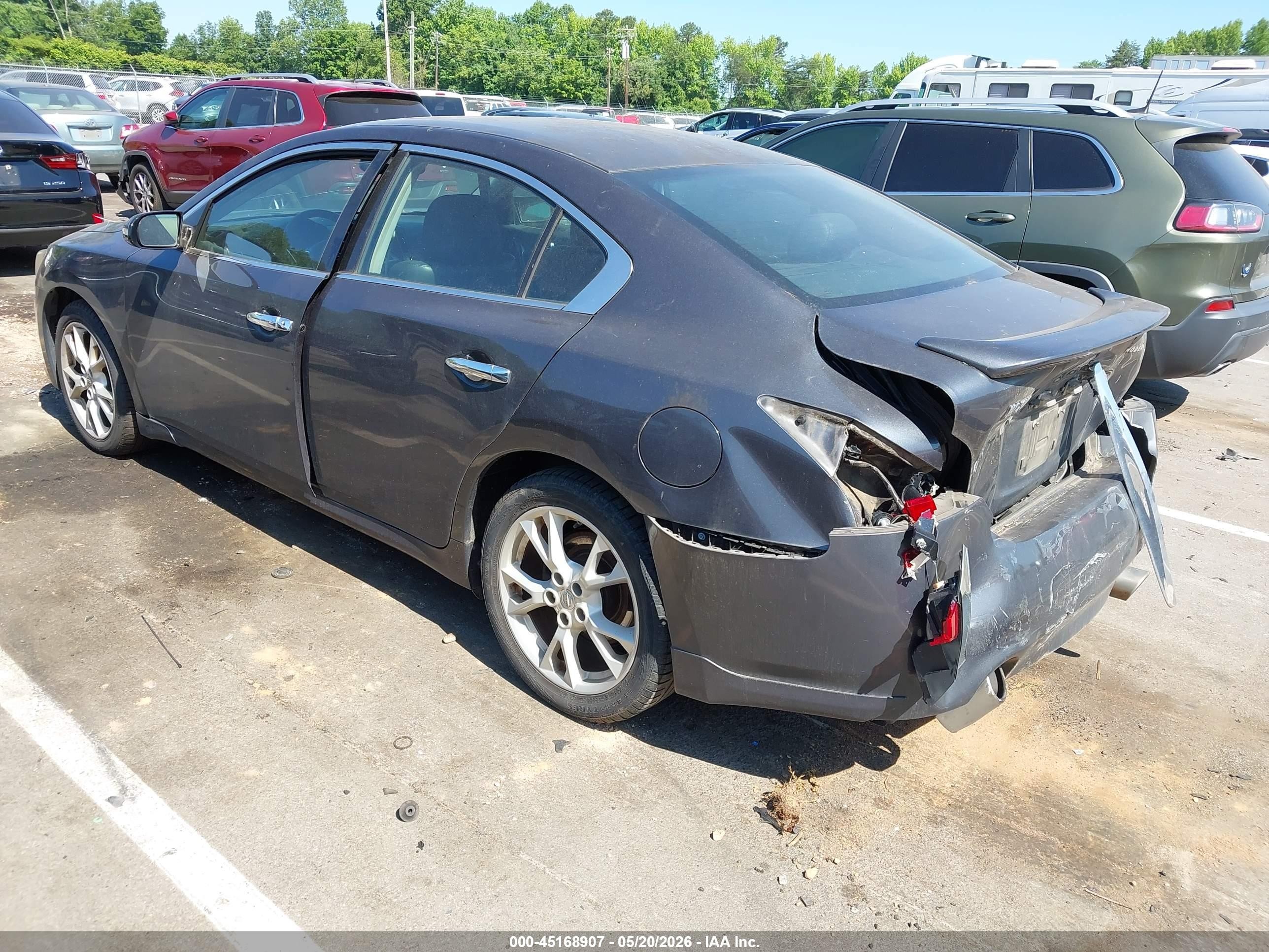 2013 Nissan Maxima 3.5 Sv Gray vin: 1N4AA5AP5DC823642