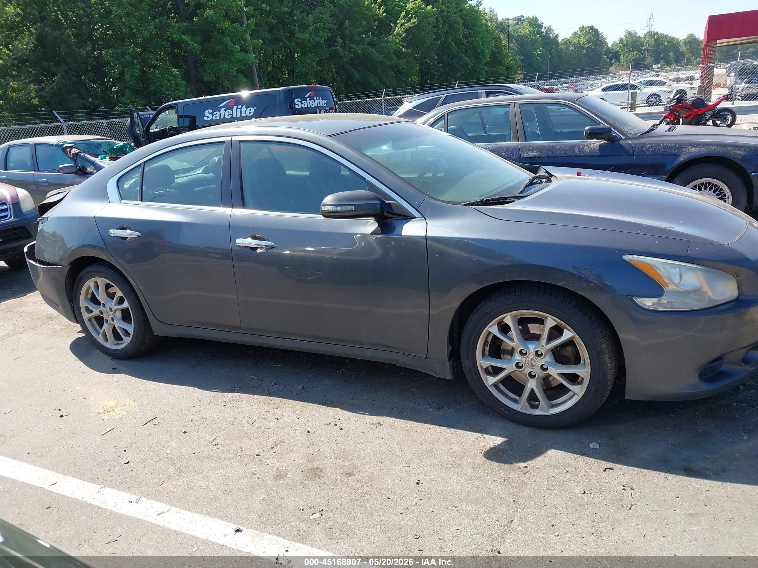 2013 Nissan Maxima 3.5 Sv Gray vin: 1N4AA5AP5DC823642