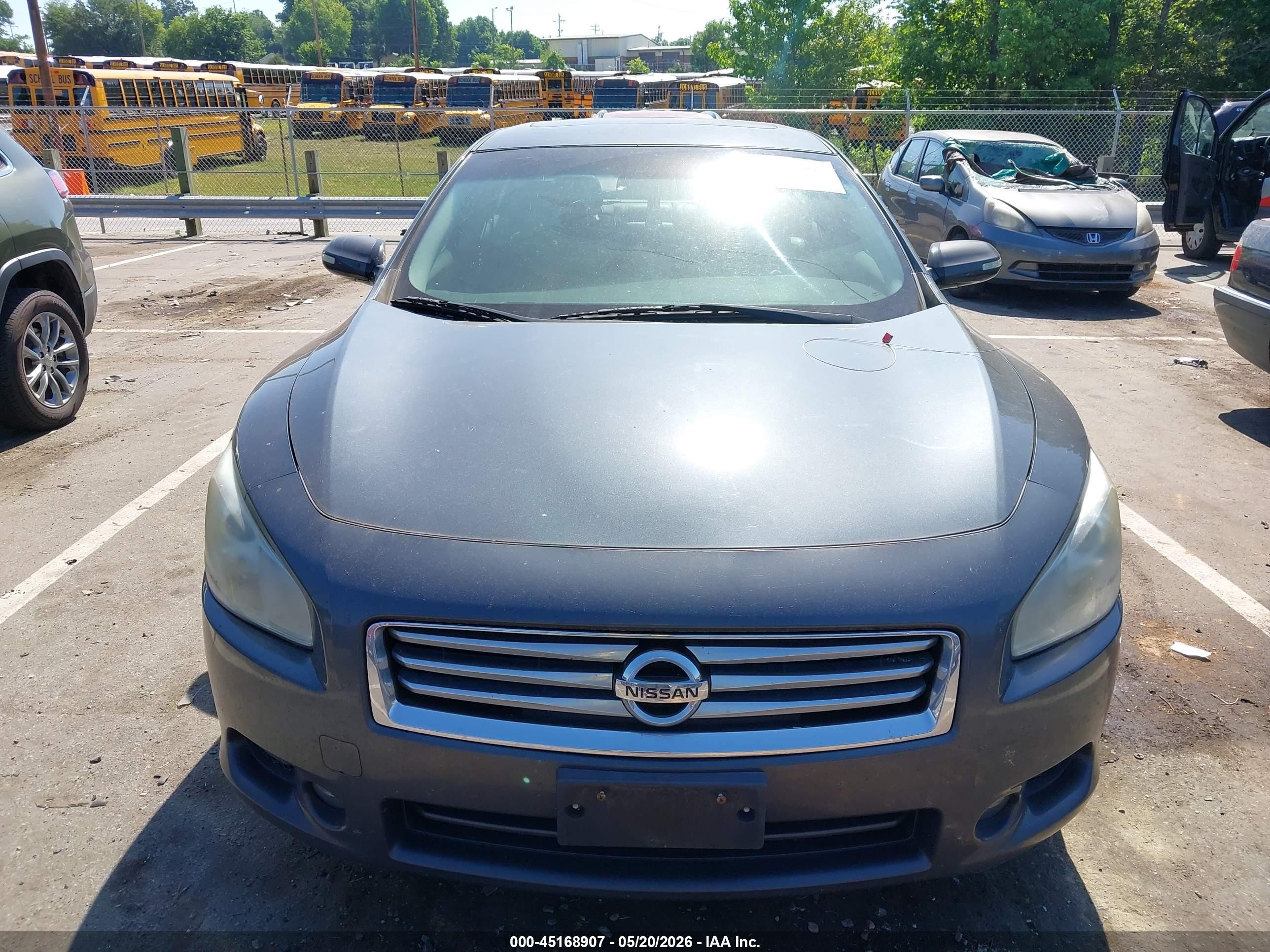 2013 Nissan Maxima 3.5 Sv Gray vin: 1N4AA5AP5DC823642