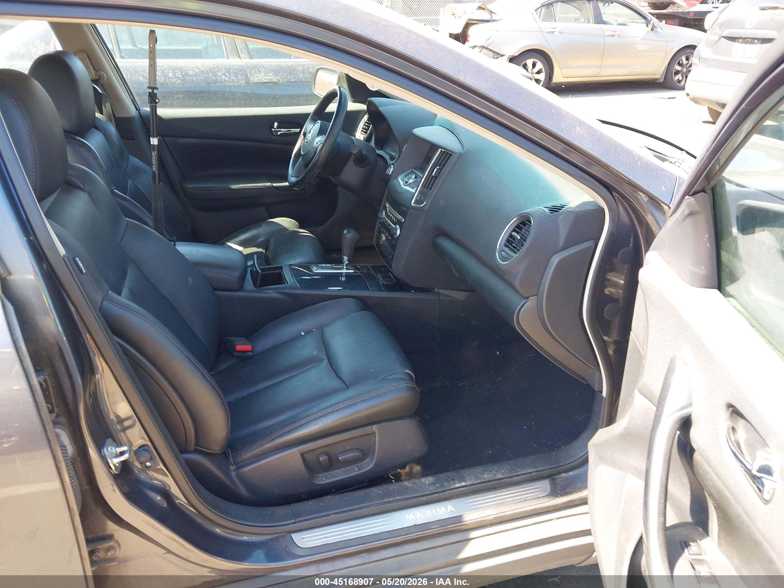2013 Nissan Maxima 3.5 Sv Gray vin: 1N4AA5AP5DC823642