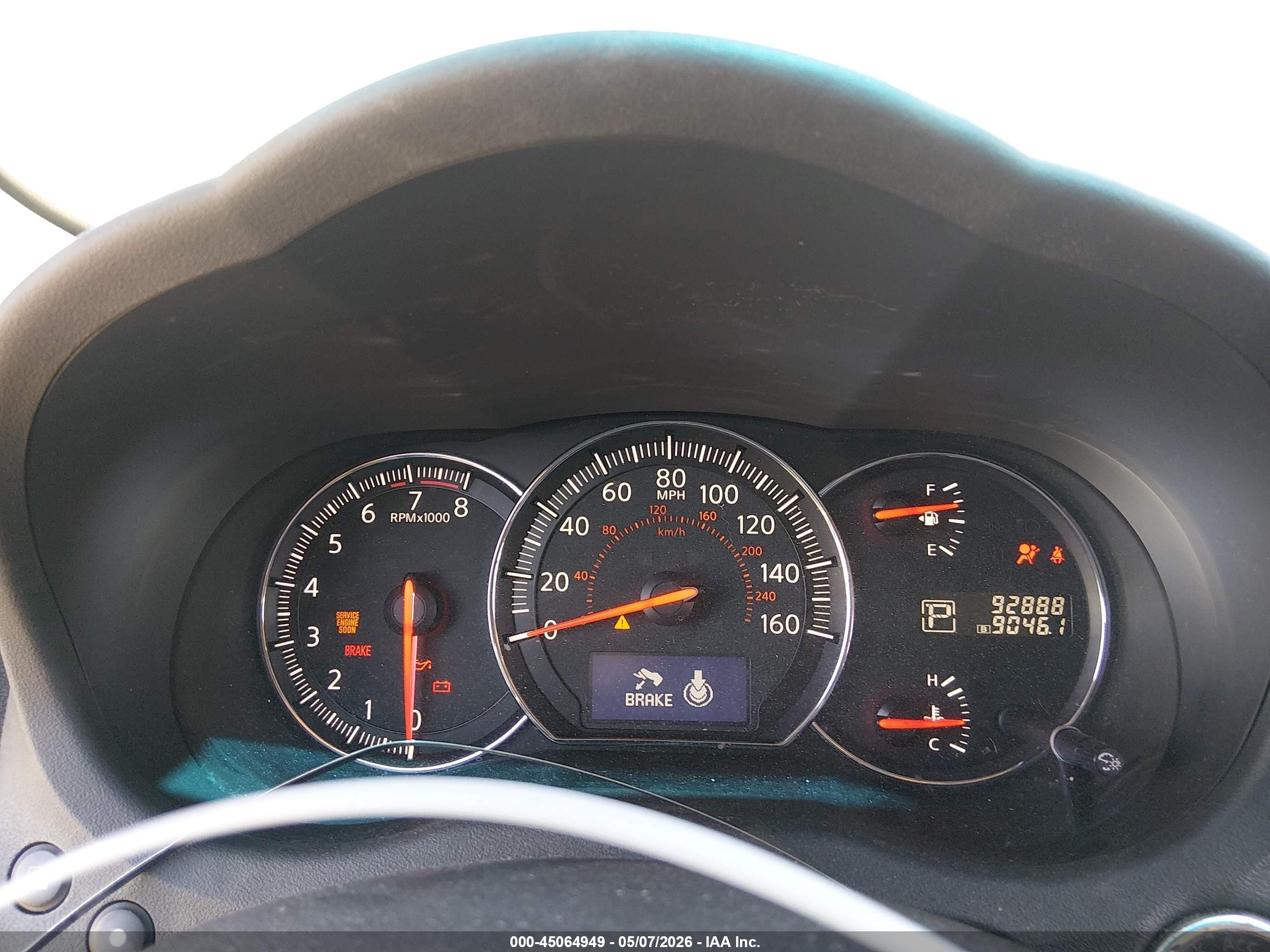 2013 Nissan Maxima 3.5 Sv Gray vin: 1N4AA5AP5DC825150