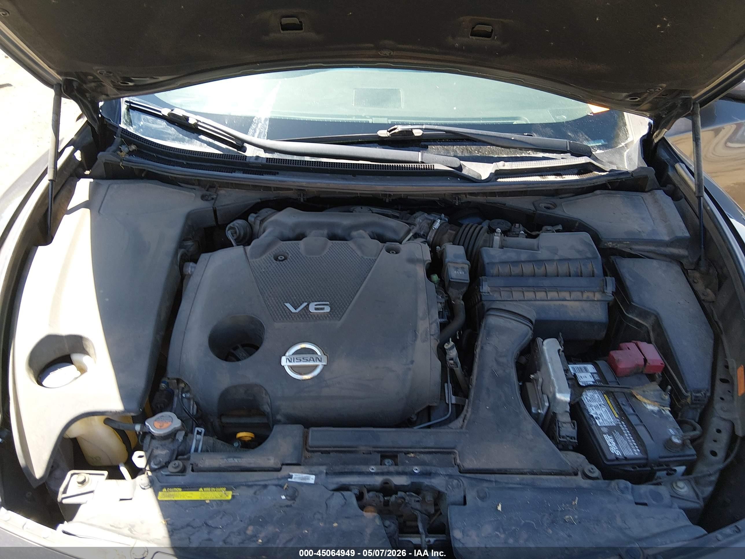 2013 Nissan Maxima 3.5 Sv Gray vin: 1N4AA5AP5DC825150