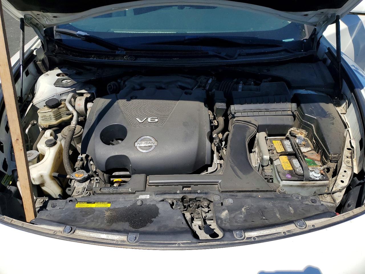 2013 Nissan Maxima 3.5 S White vin: 1N4AA5AP5DC829781