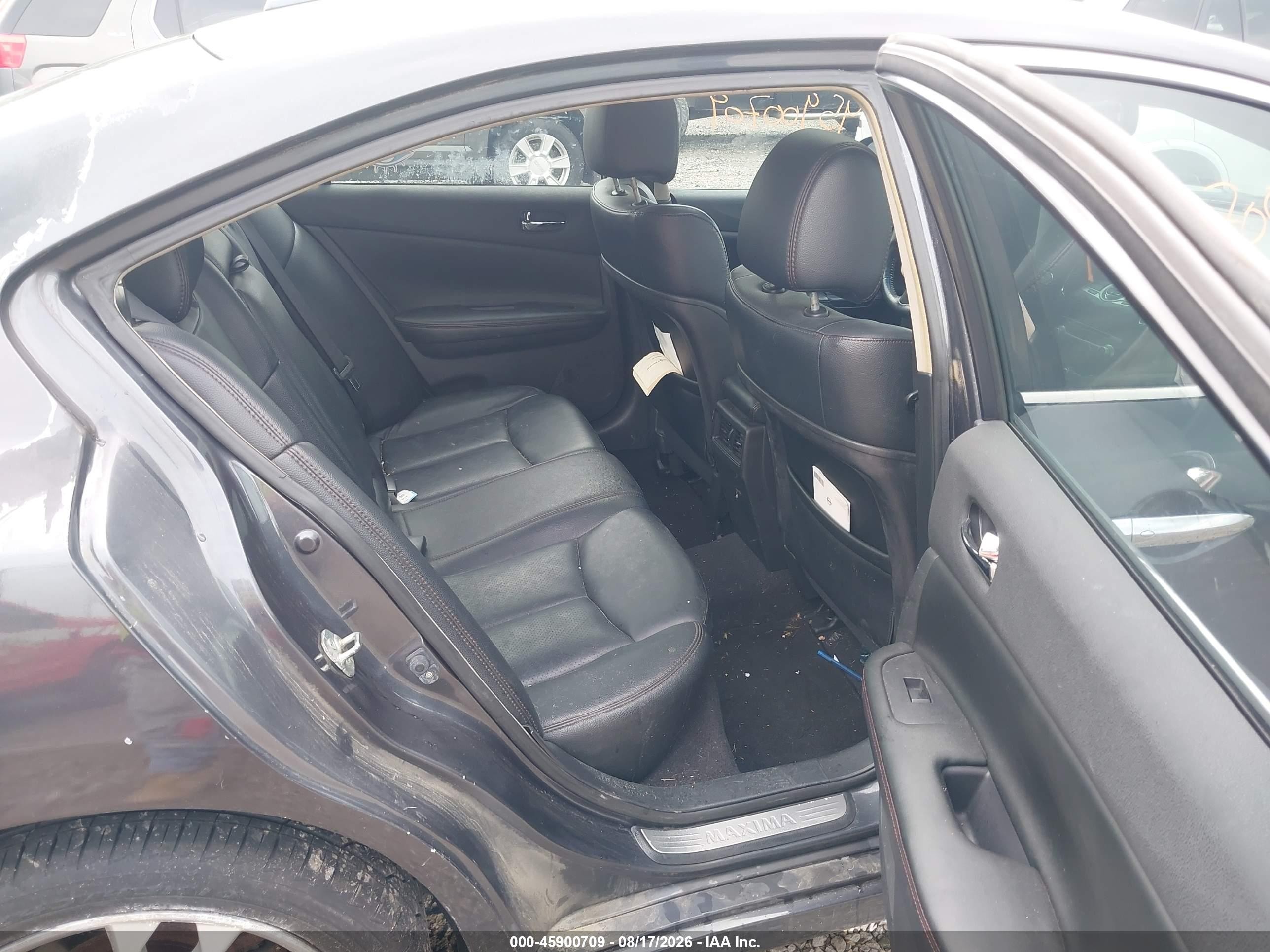 2013 Nissan Maxima 3.5 Sv Blue vin: 1N4AA5AP5DC834303