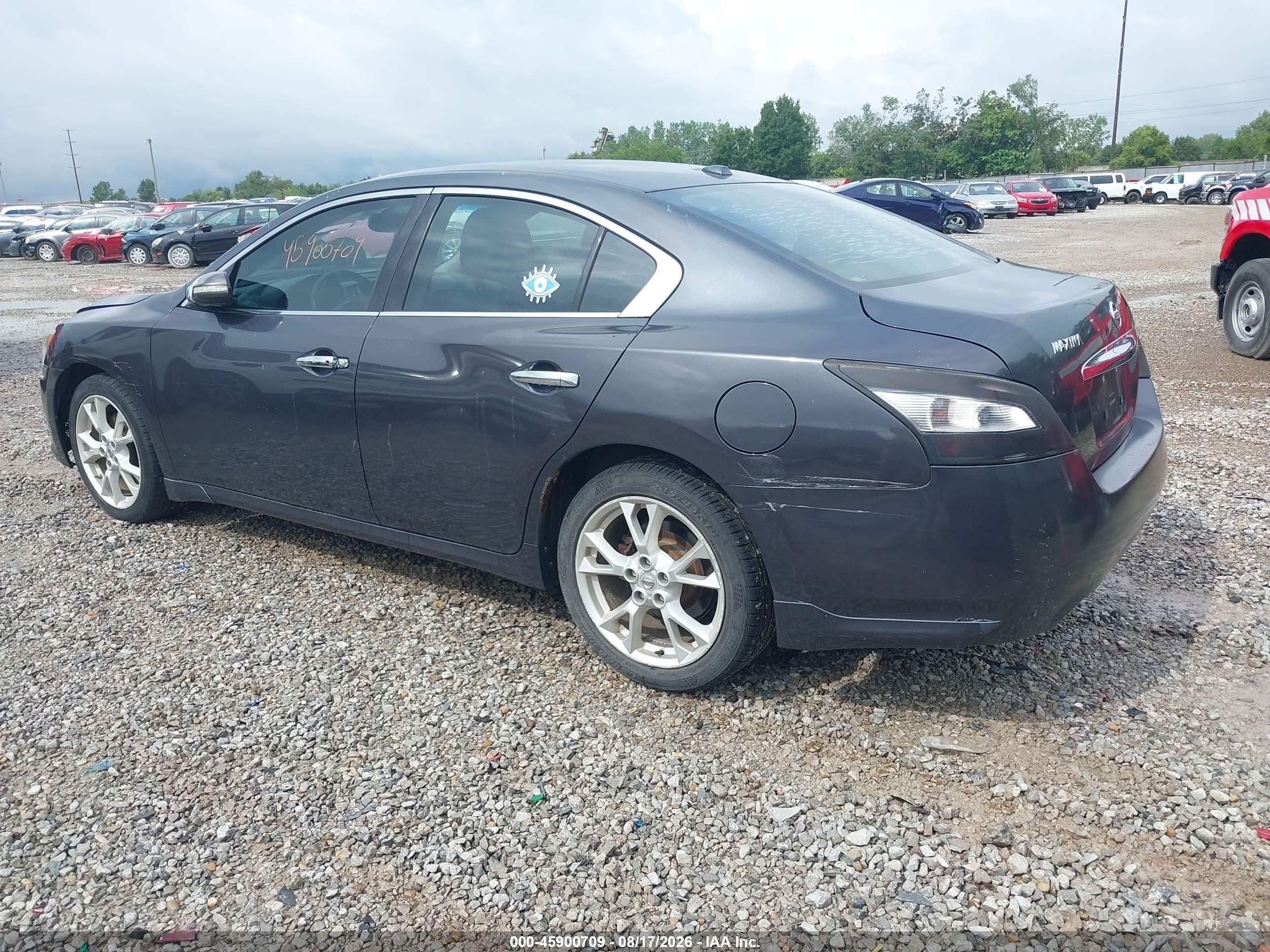 2013 Nissan Maxima 3.5 Sv Blue vin: 1N4AA5AP5DC834303