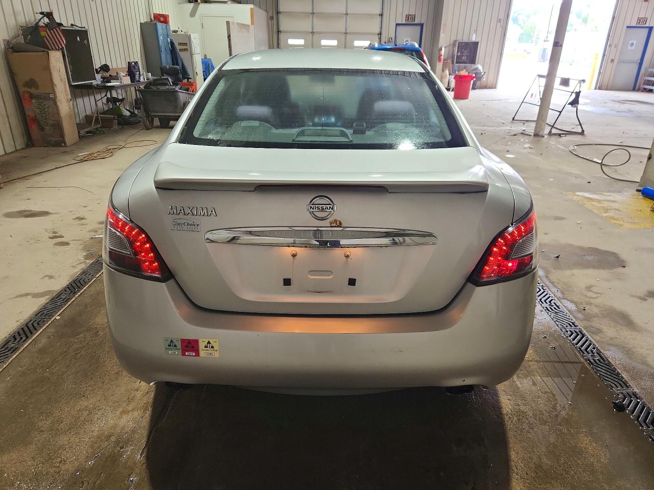 2013 Nissan Maxima 3.5 S Silver vin: 1N4AA5AP5DC838061