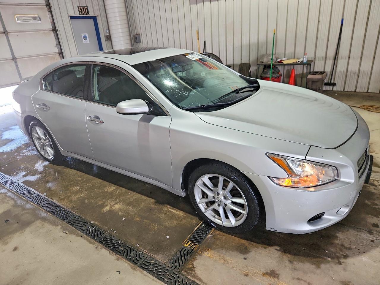 2013 Nissan Maxima 3.5 S Silver vin: 1N4AA5AP5DC838061