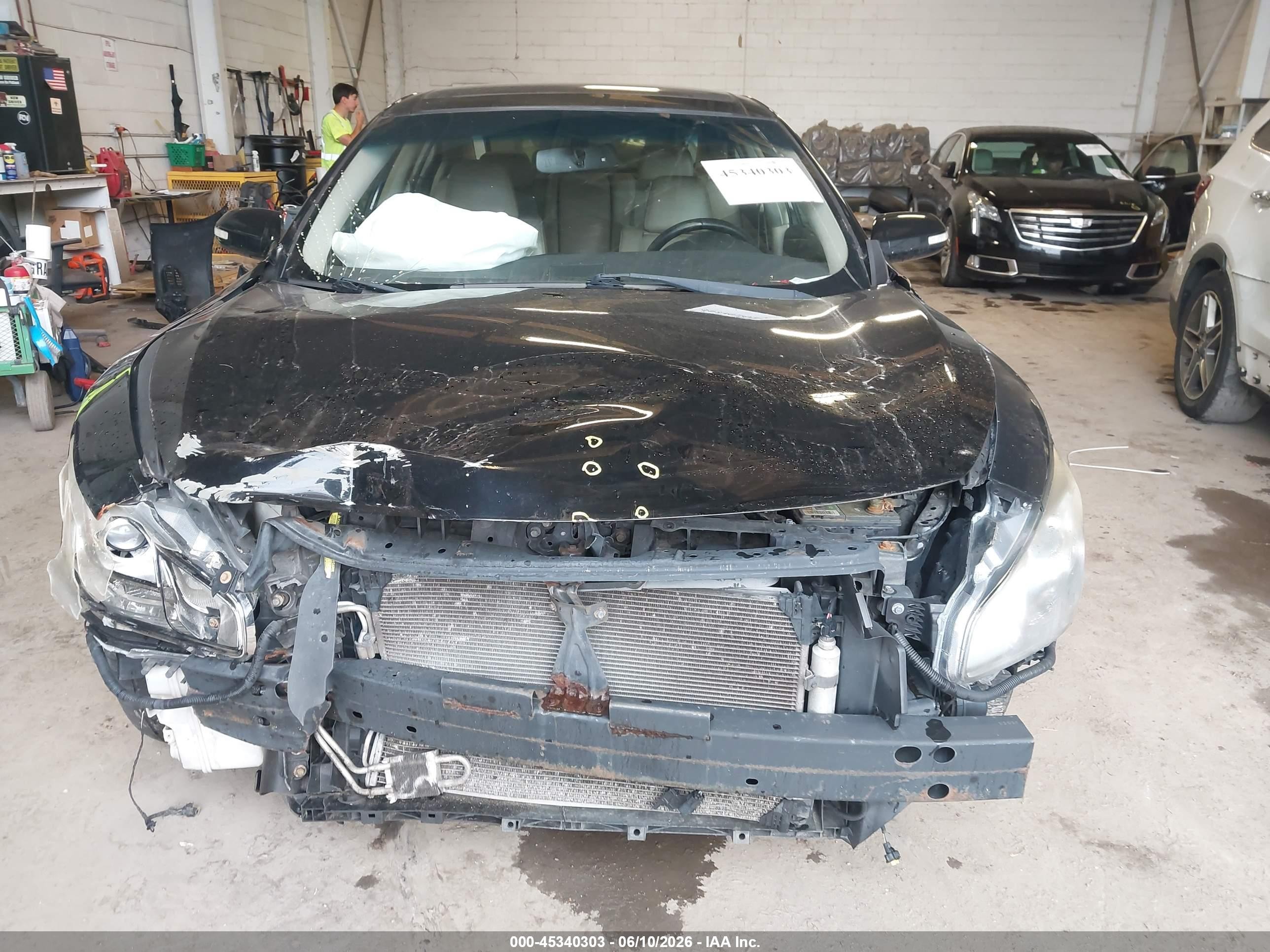 2013 Nissan Maxima 3.5 Sv Black vin: 1N4AA5AP5DC842952