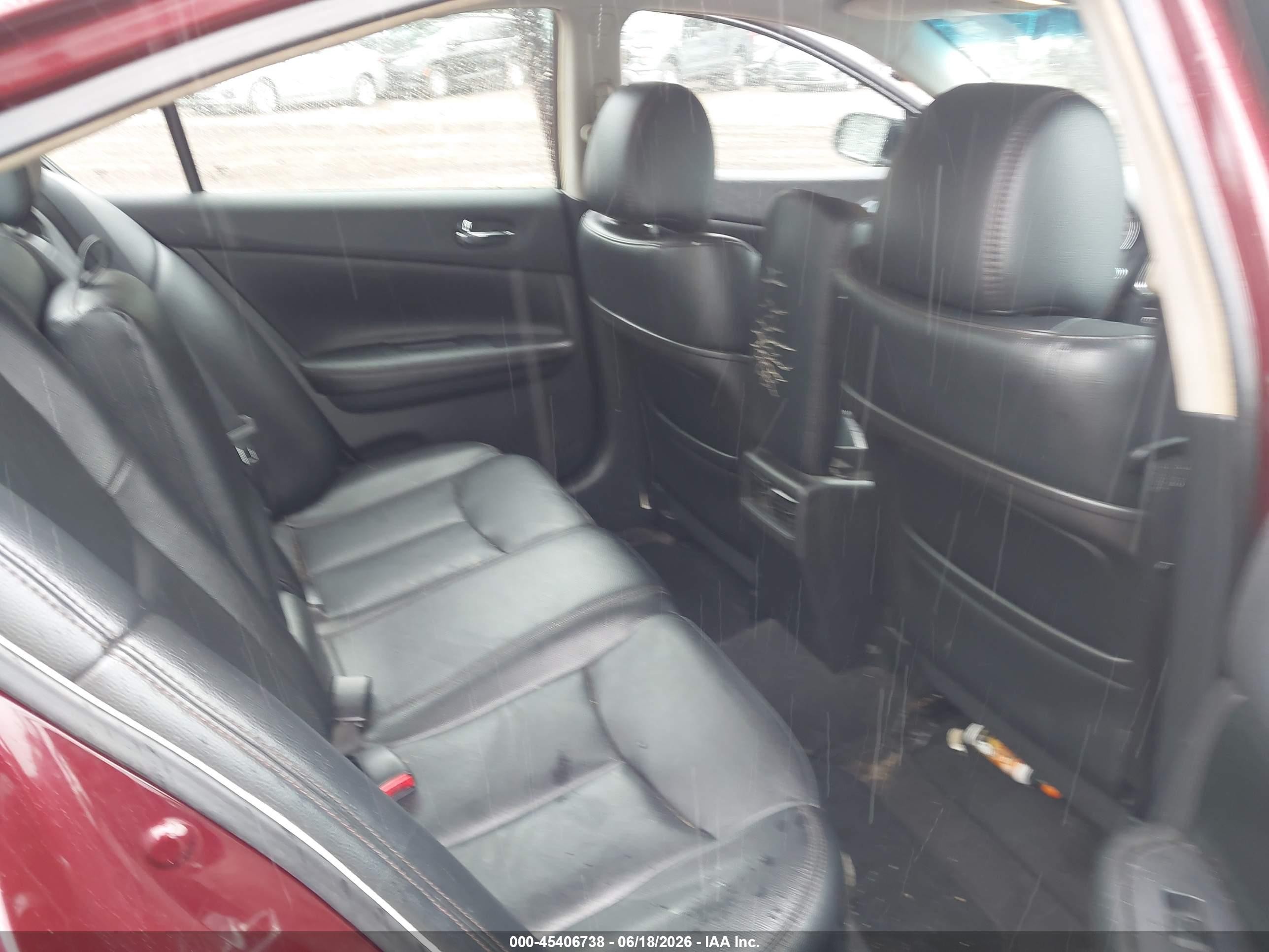2013 Nissan Maxima 3.5 Sv Maroon vin: 1N4AA5AP5DC844944