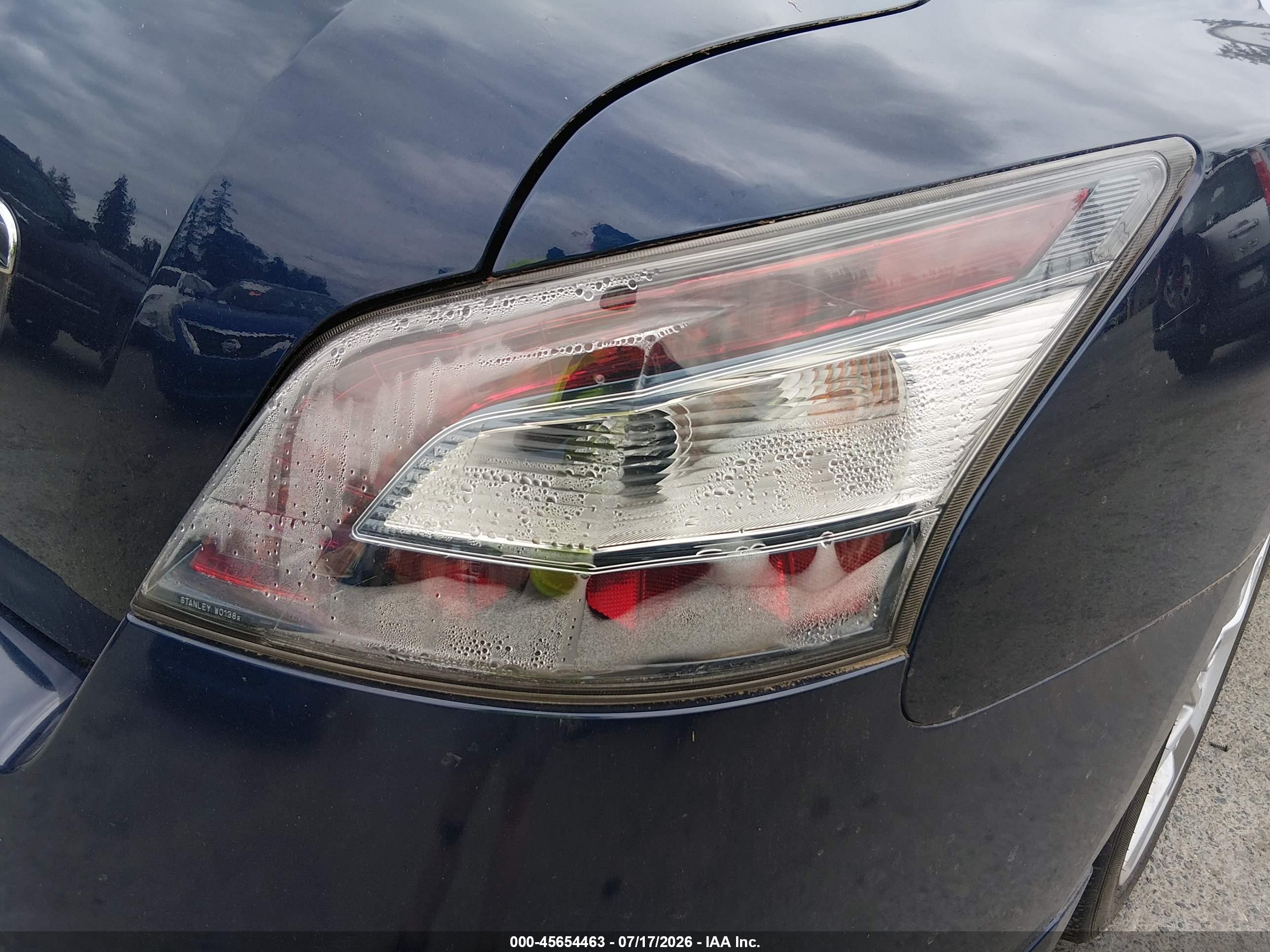 2013 Nissan Maxima 3.5 Sv Синий vin: 1N4AA5AP5DC847133