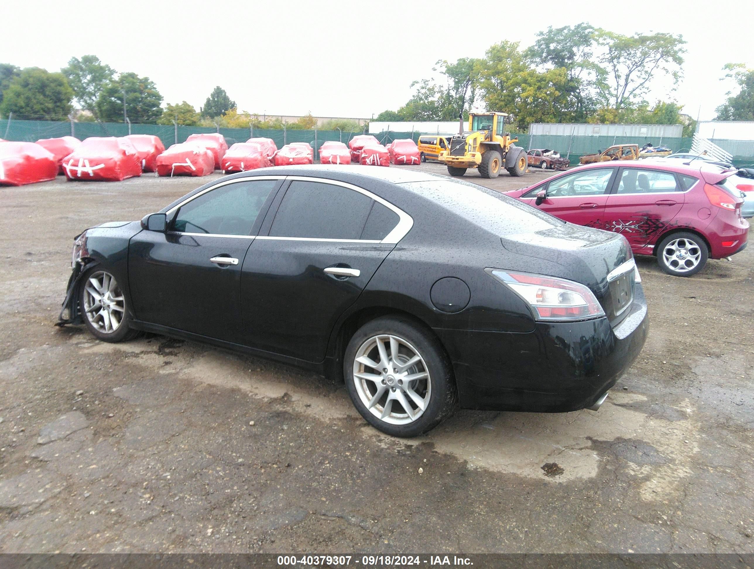 2014 Nissan Maxima 3.5 S Black vin: 1N4AA5AP5EC430838