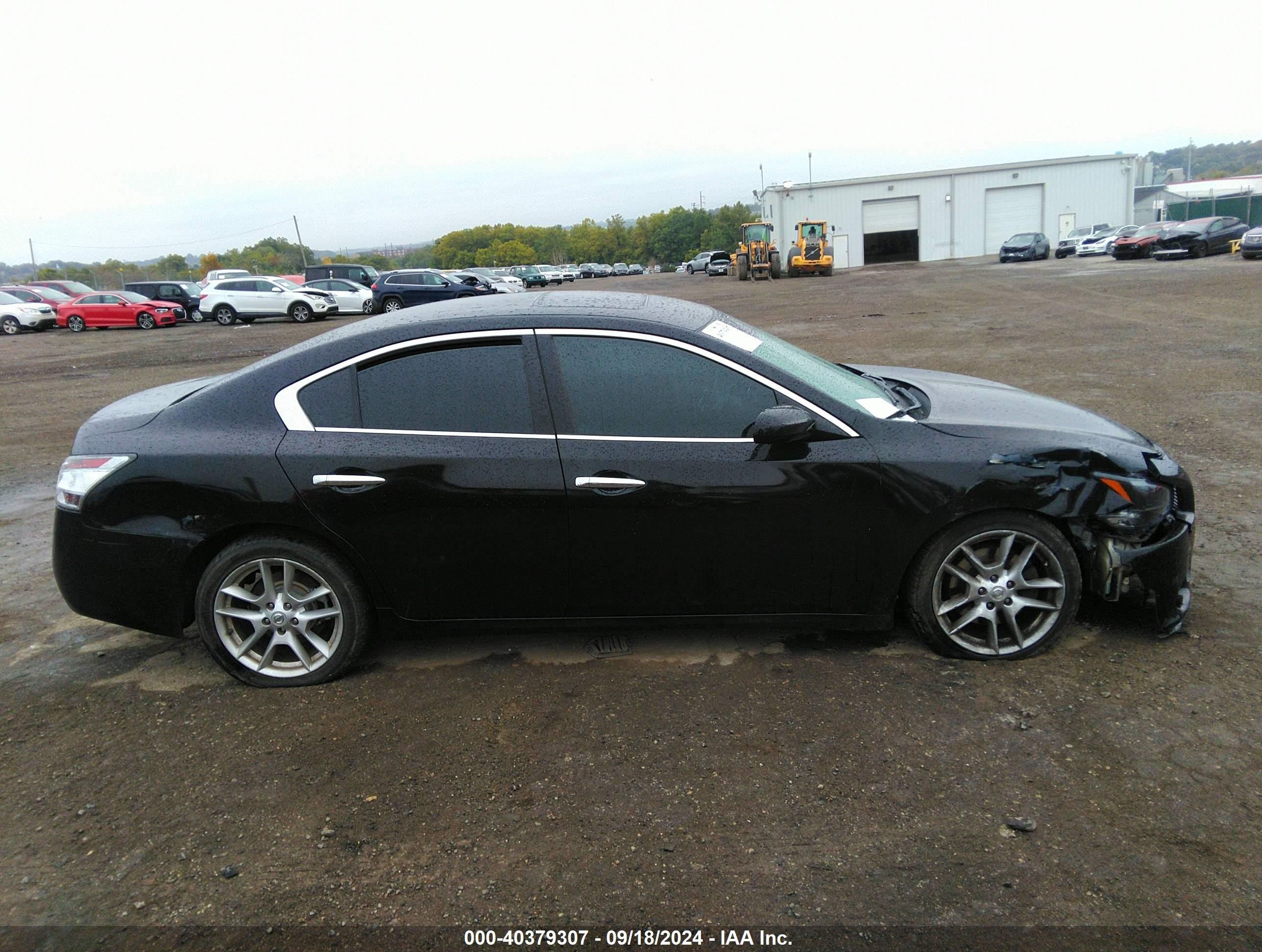 2014 Nissan Maxima 3.5 S Black vin: 1N4AA5AP5EC430838