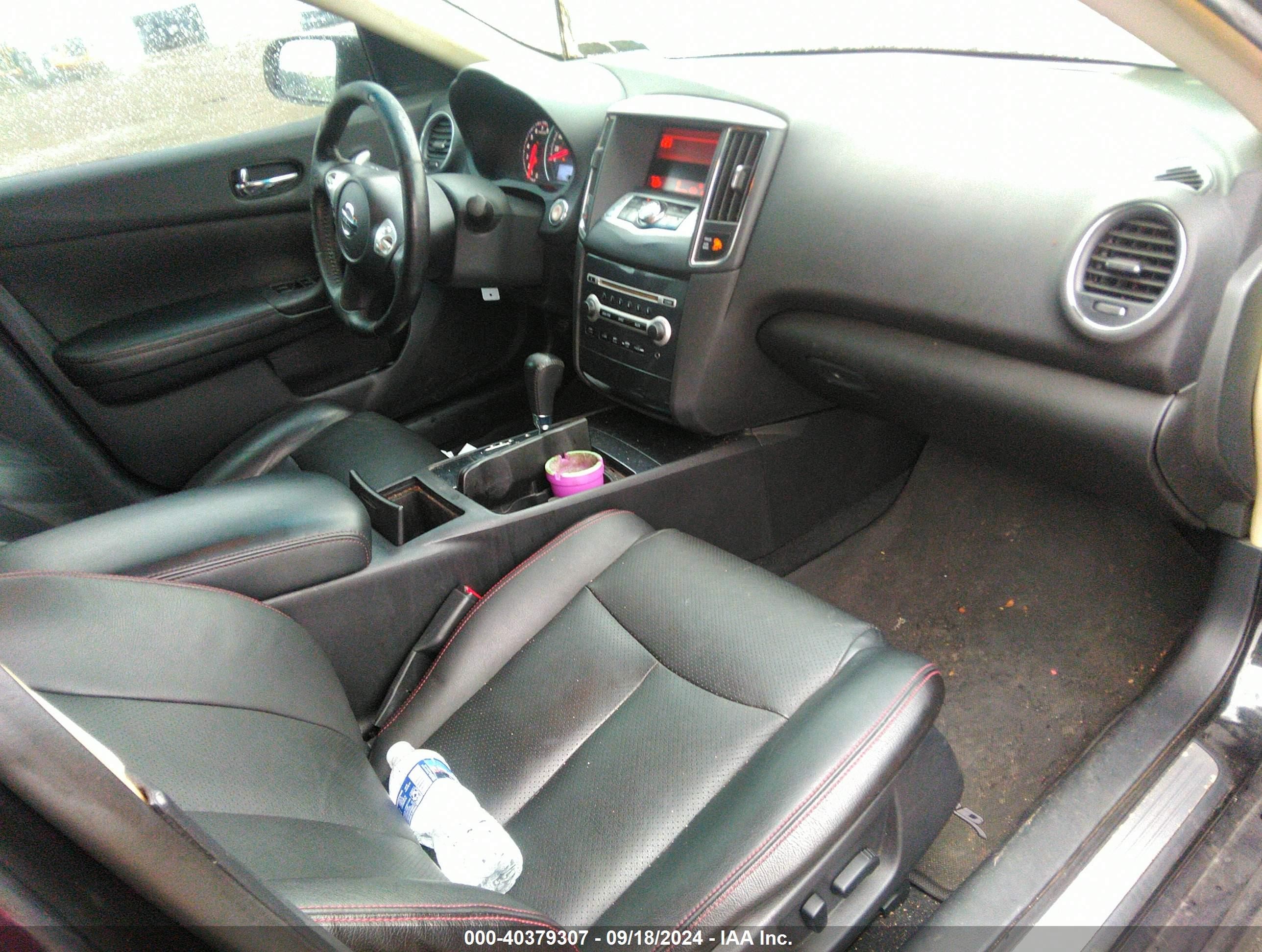 2014 Nissan Maxima 3.5 S Black vin: 1N4AA5AP5EC430838