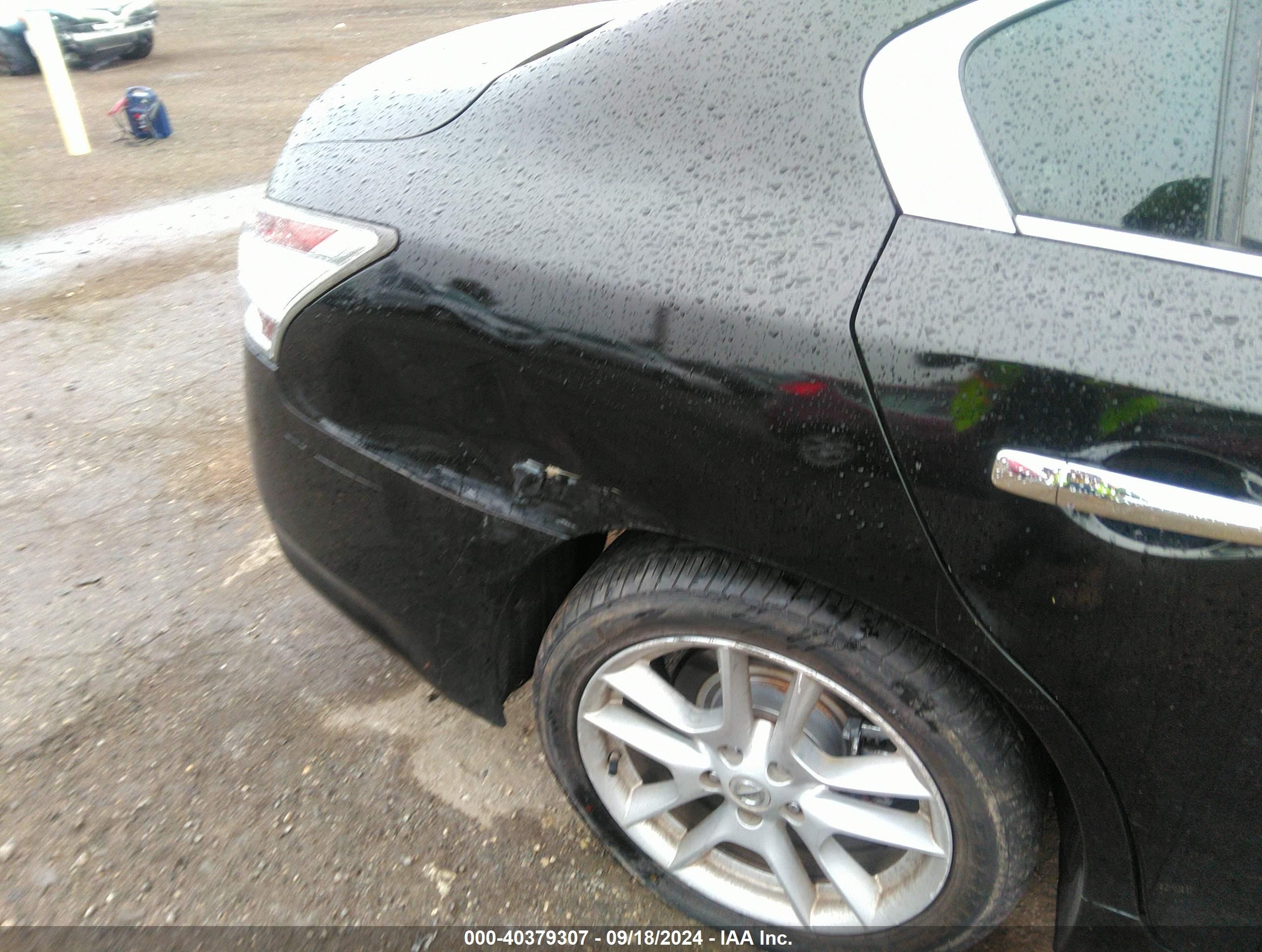 2014 Nissan Maxima 3.5 S Black vin: 1N4AA5AP5EC430838