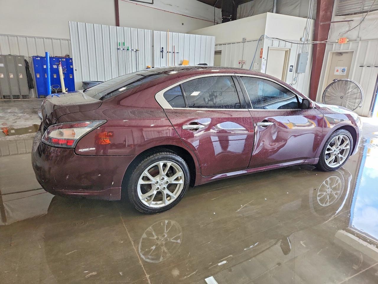 2014 Nissan Maxima 3.5 S Purple vin: 1N4AA5AP5EC439751