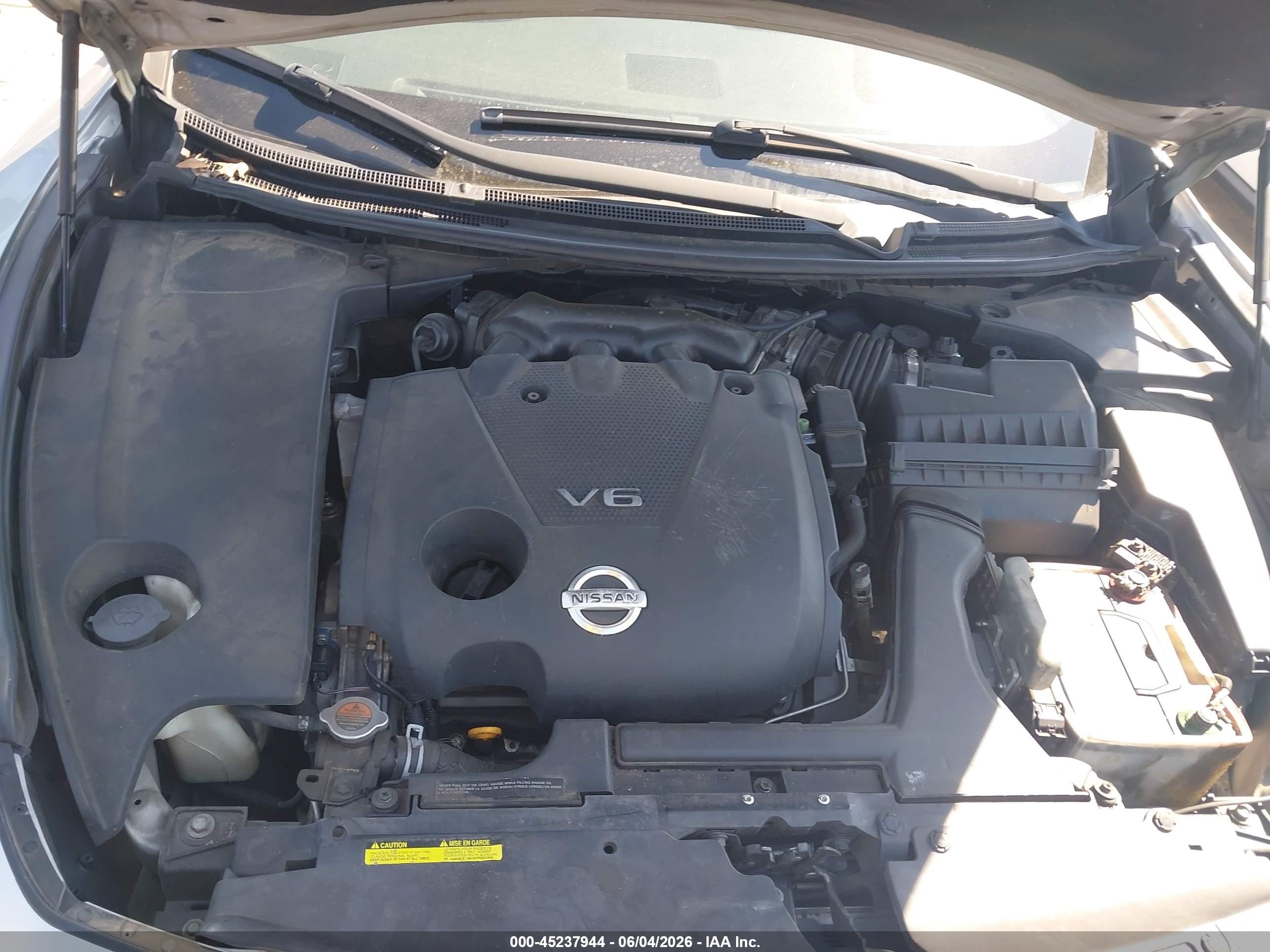 2014 Nissan Maxima 3.5 Sv Silver vin: 1N4AA5AP5EC440396
