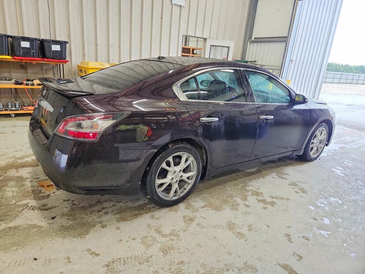 2014 Nissan Maxima 3.5 Sv Black vin: 1N4AA5AP5EC442178