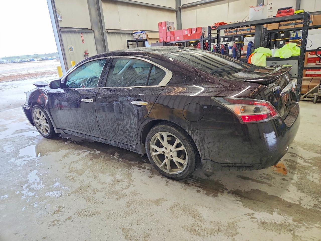 2014 Nissan Maxima 3.5 Sv Black vin: 1N4AA5AP5EC442178