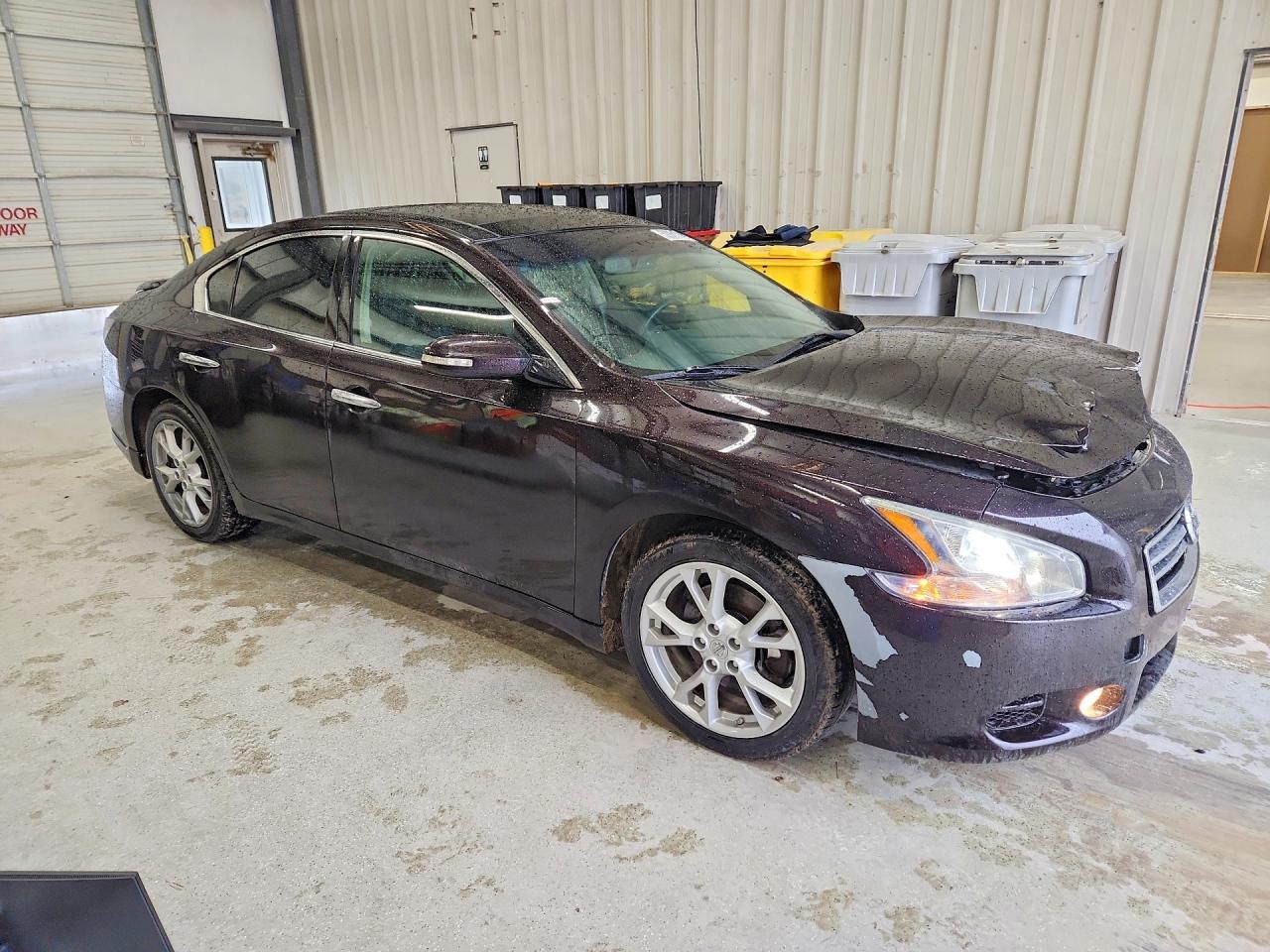 2014 Nissan Maxima 3.5 Sv Black vin: 1N4AA5AP5EC442178