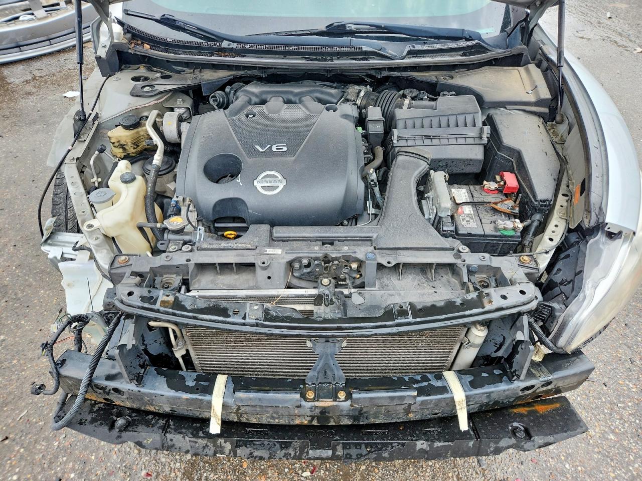 2014 Nissan Maxima 3.5 Sv Silver vin: 1N4AA5AP5EC445369