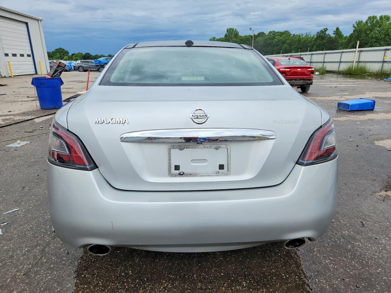 2014 Nissan Maxima 3.5 Sv Silver vin: 1N4AA5AP5EC445369