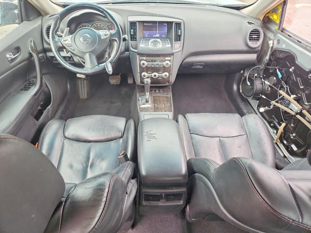 2014 Nissan Maxima 3.5 Sv Silver vin: 1N4AA5AP5EC445369