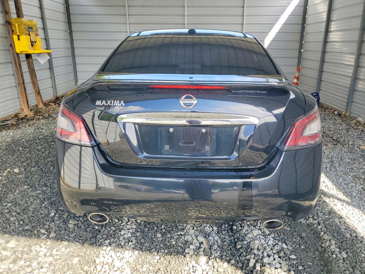 2014 Nissan Maxima 3.5 Sv Black vin: 1N4AA5AP5EC445453