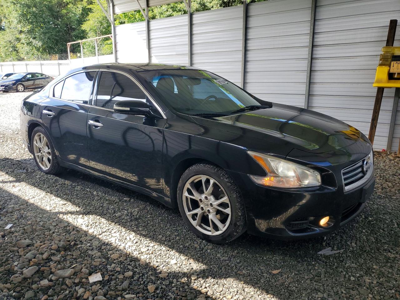 2014 Nissan Maxima 3.5 Sv Black vin: 1N4AA5AP5EC445453