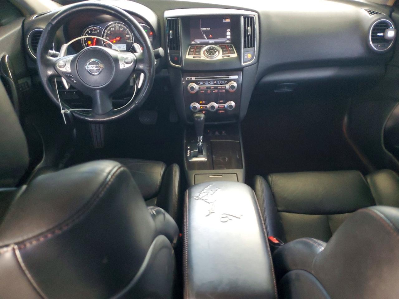 2014 Nissan Maxima 3.5 Sv Black vin: 1N4AA5AP5EC445453