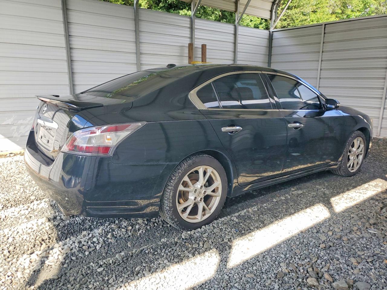 2014 Nissan Maxima 3.5 Sv Black vin: 1N4AA5AP5EC445453