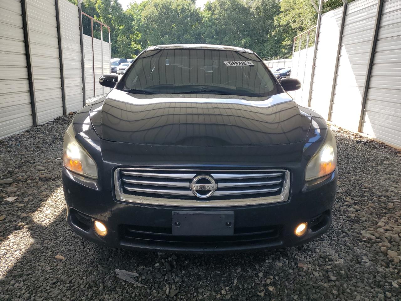 2014 Nissan Maxima 3.5 Sv Black vin: 1N4AA5AP5EC445453 Damage: Hood, Dent(S) W/ Paint Dmg, 2 To 3 Inches