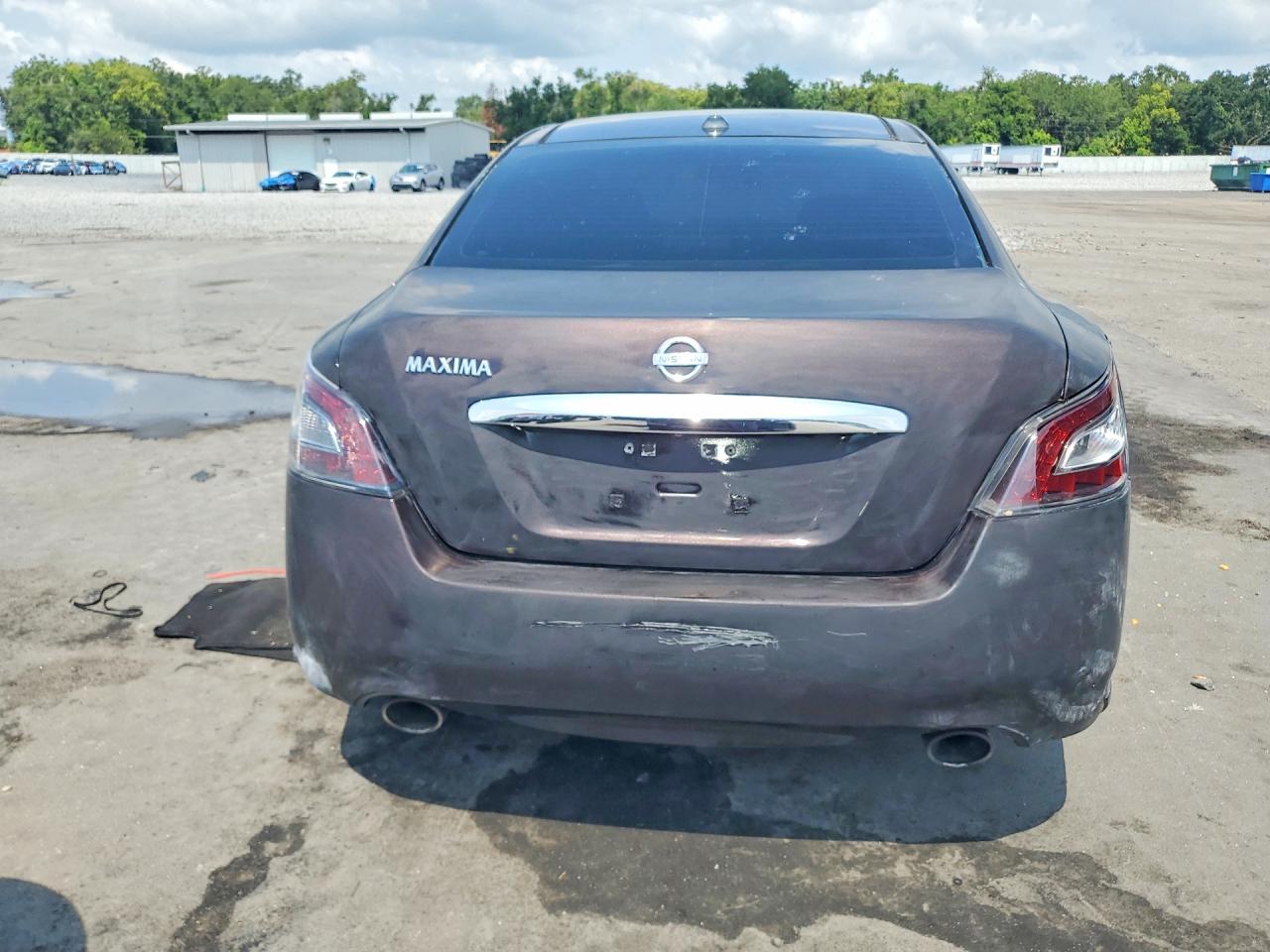 2014 Nissan Maxima 3.5 Sv Black vin: 1N4AA5AP5EC449115