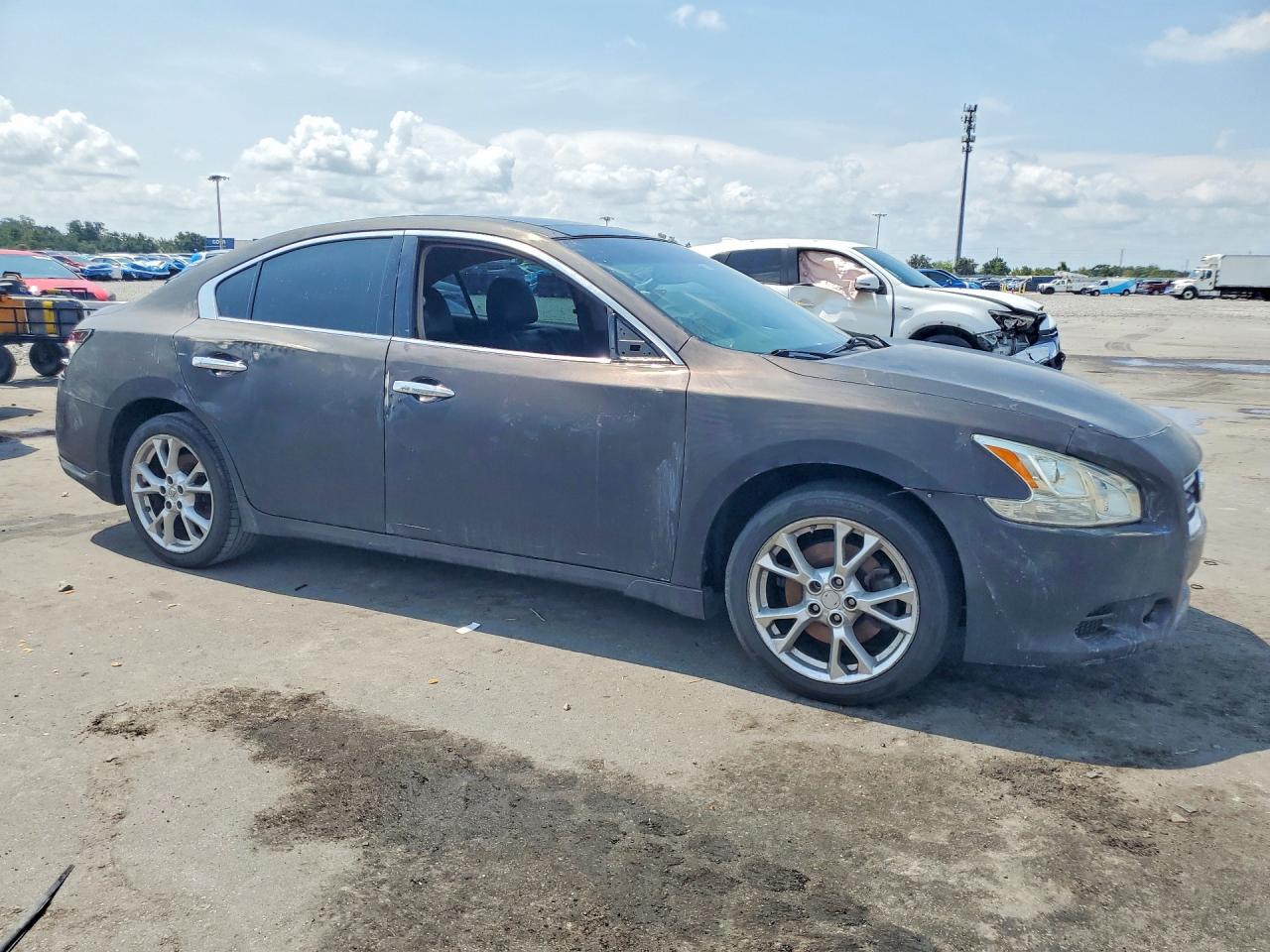 2014 Nissan Maxima 3.5 Sv Black vin: 1N4AA5AP5EC449115
