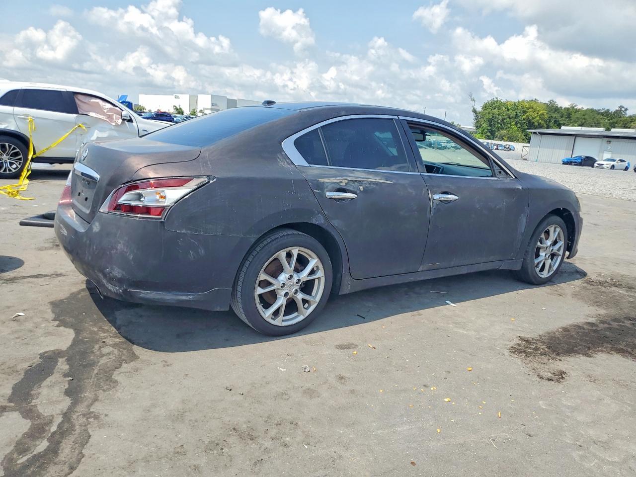 2014 Nissan Maxima 3.5 Sv Black vin: 1N4AA5AP5EC449115