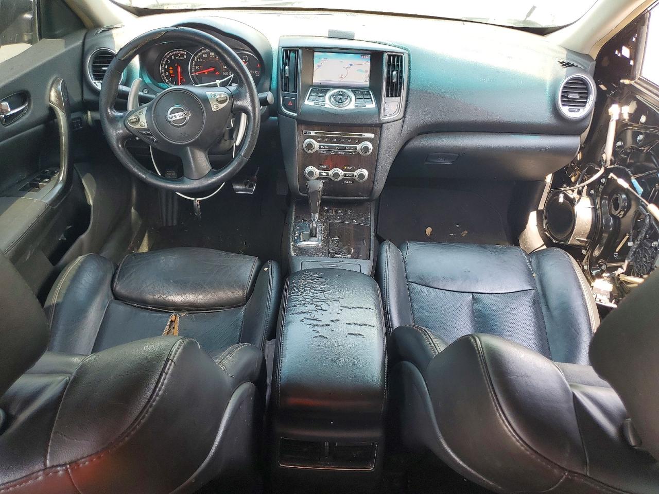 2014 Nissan Maxima 3.5 Sv Black vin: 1N4AA5AP5EC449115