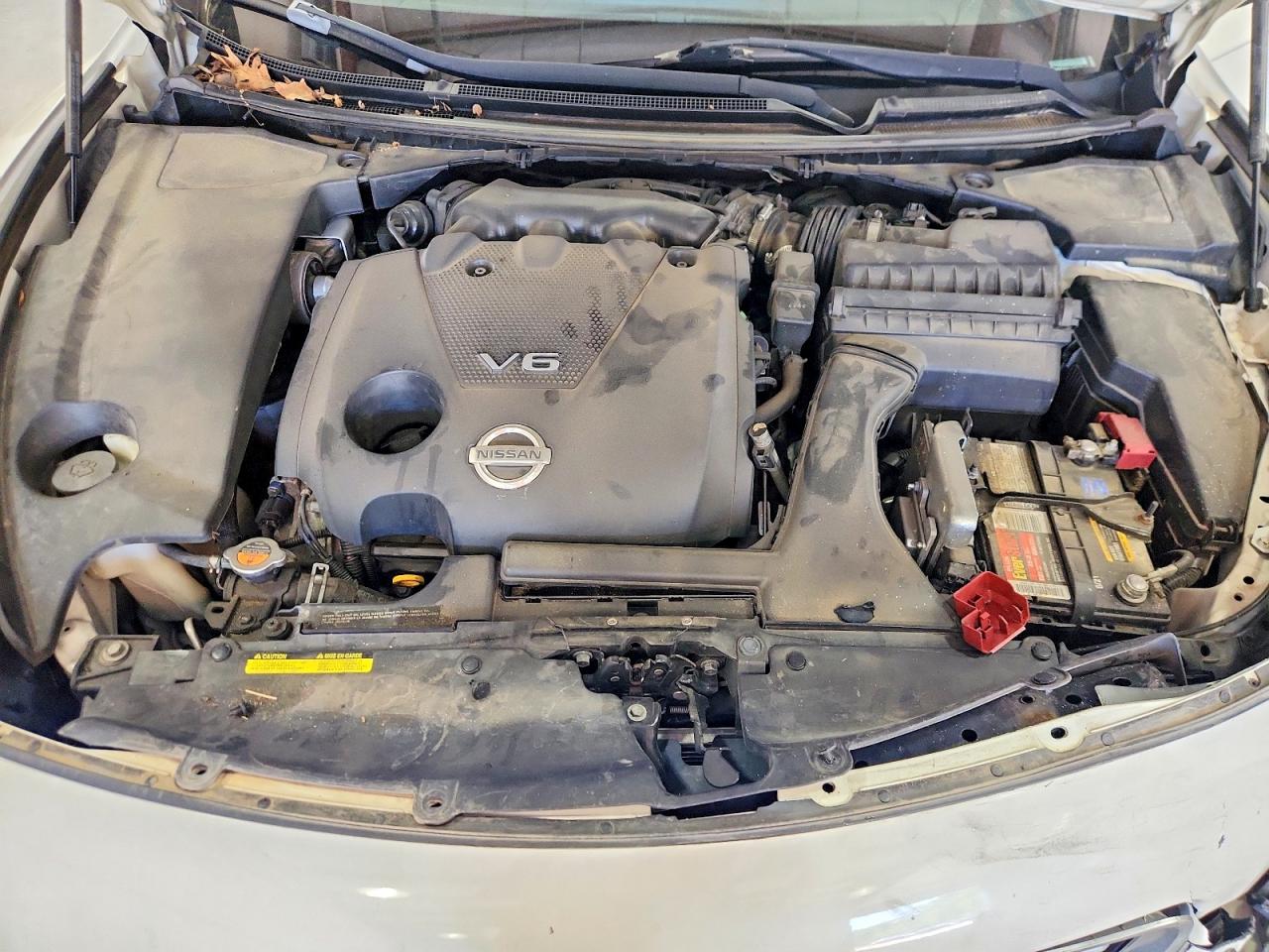 2014 Nissan Maxima 3.5 Sv White vin: 1N4AA5AP5EC449714