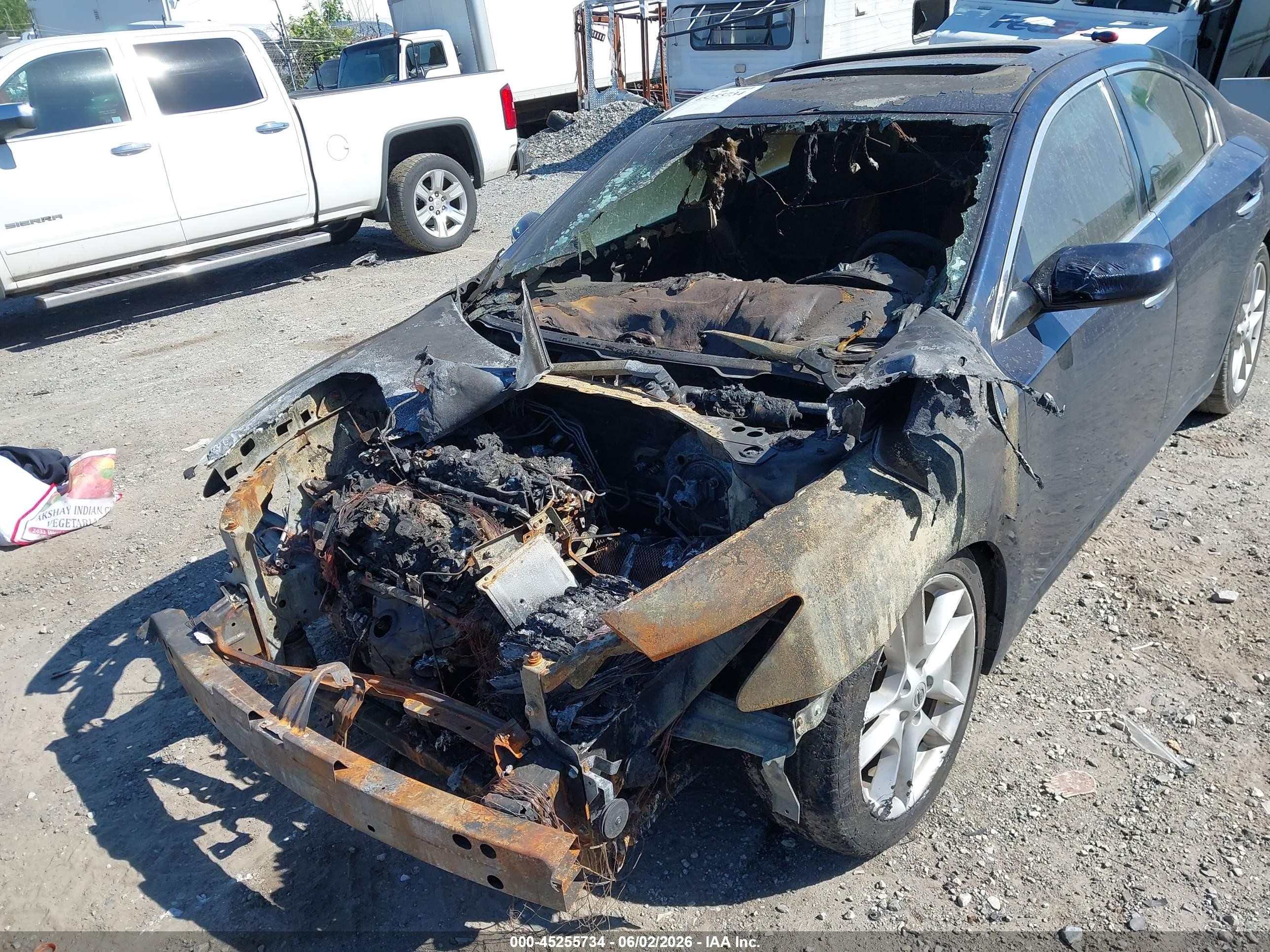 2014 Nissan Maxima   Blue vin: 1N4AA5AP5EC455089