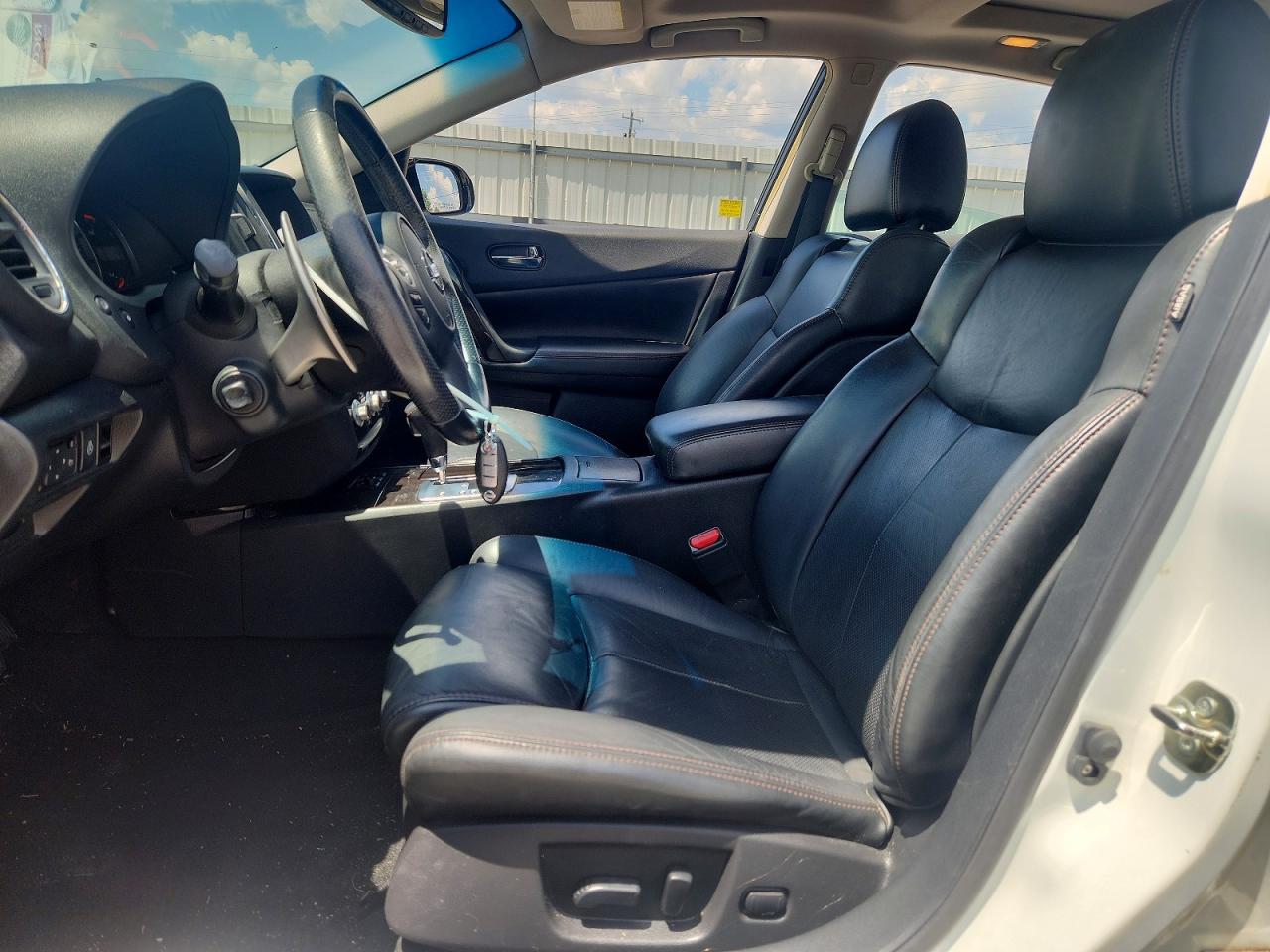 2014 Nissan Maxima 3.5 Sv White vin: 1N4AA5AP5EC455884