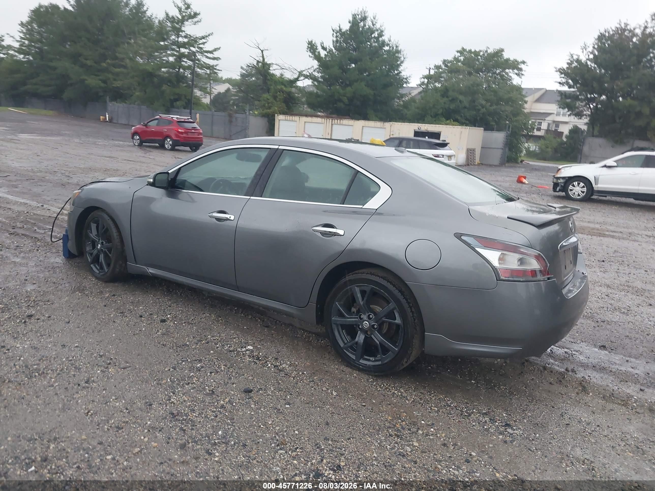 2014 Nissan Maxima 3.5 Sv Gray vin: 1N4AA5AP5EC457523