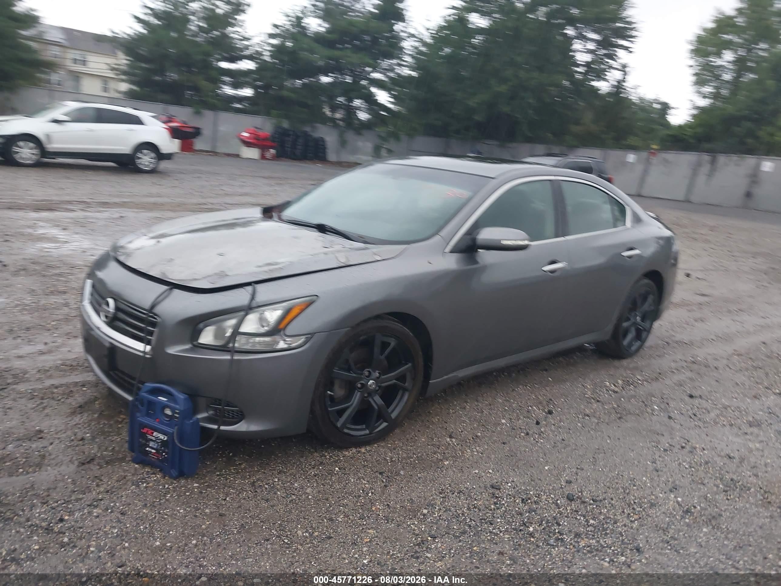 2014 Nissan Maxima 3.5 Sv Gray vin: 1N4AA5AP5EC457523